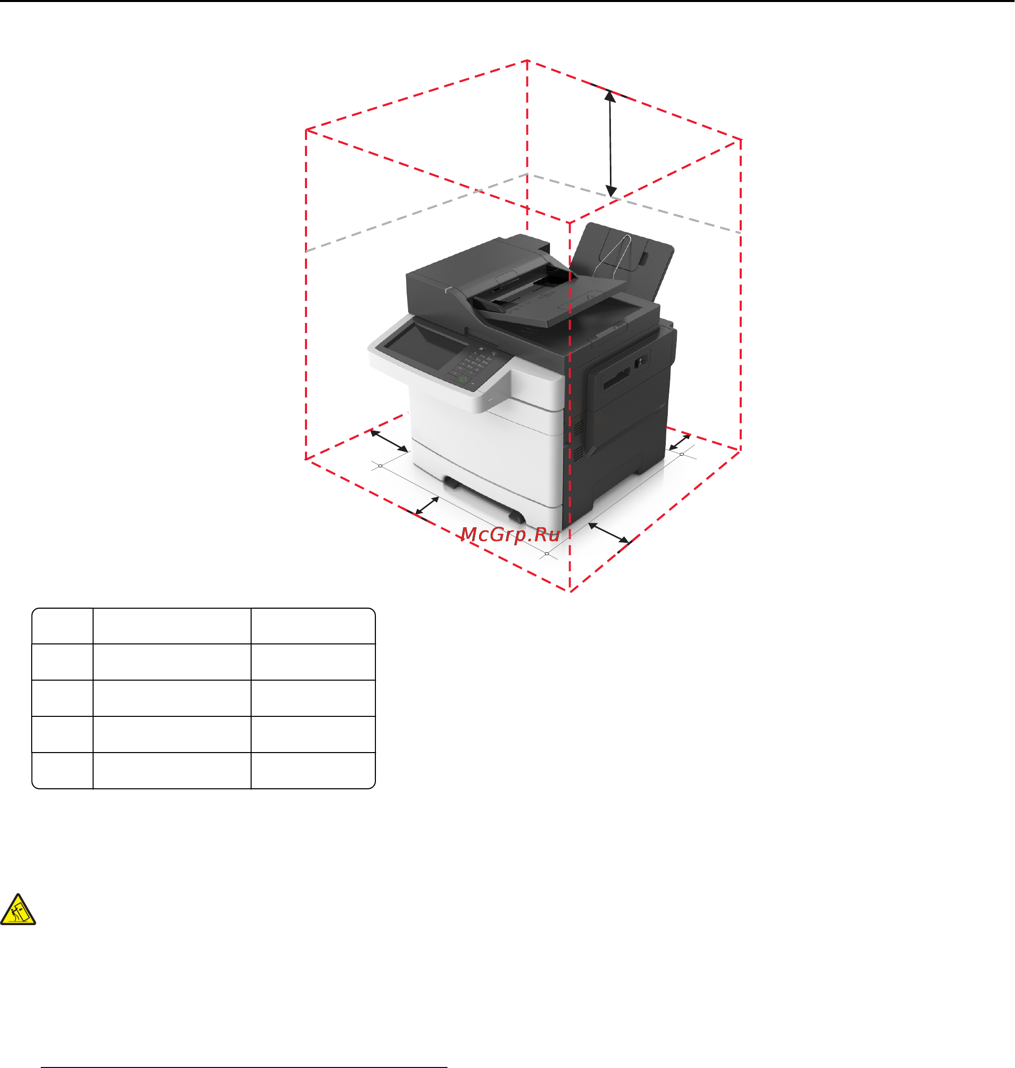 Lexmark CX510 [11/387] Конфигурации принтера