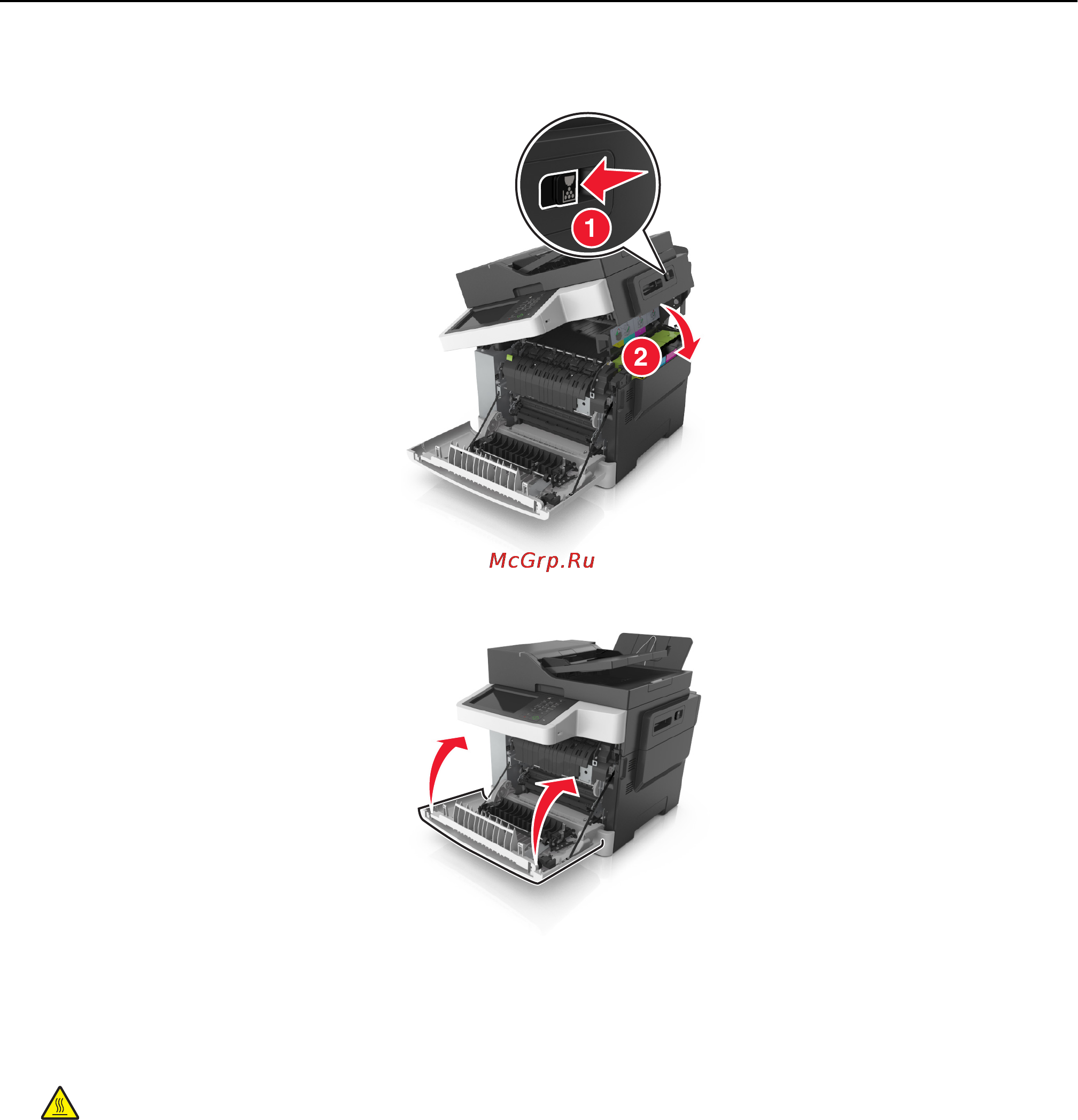 Lexmark CX510 [247/387] Замена черного и цветного формирователей изображения