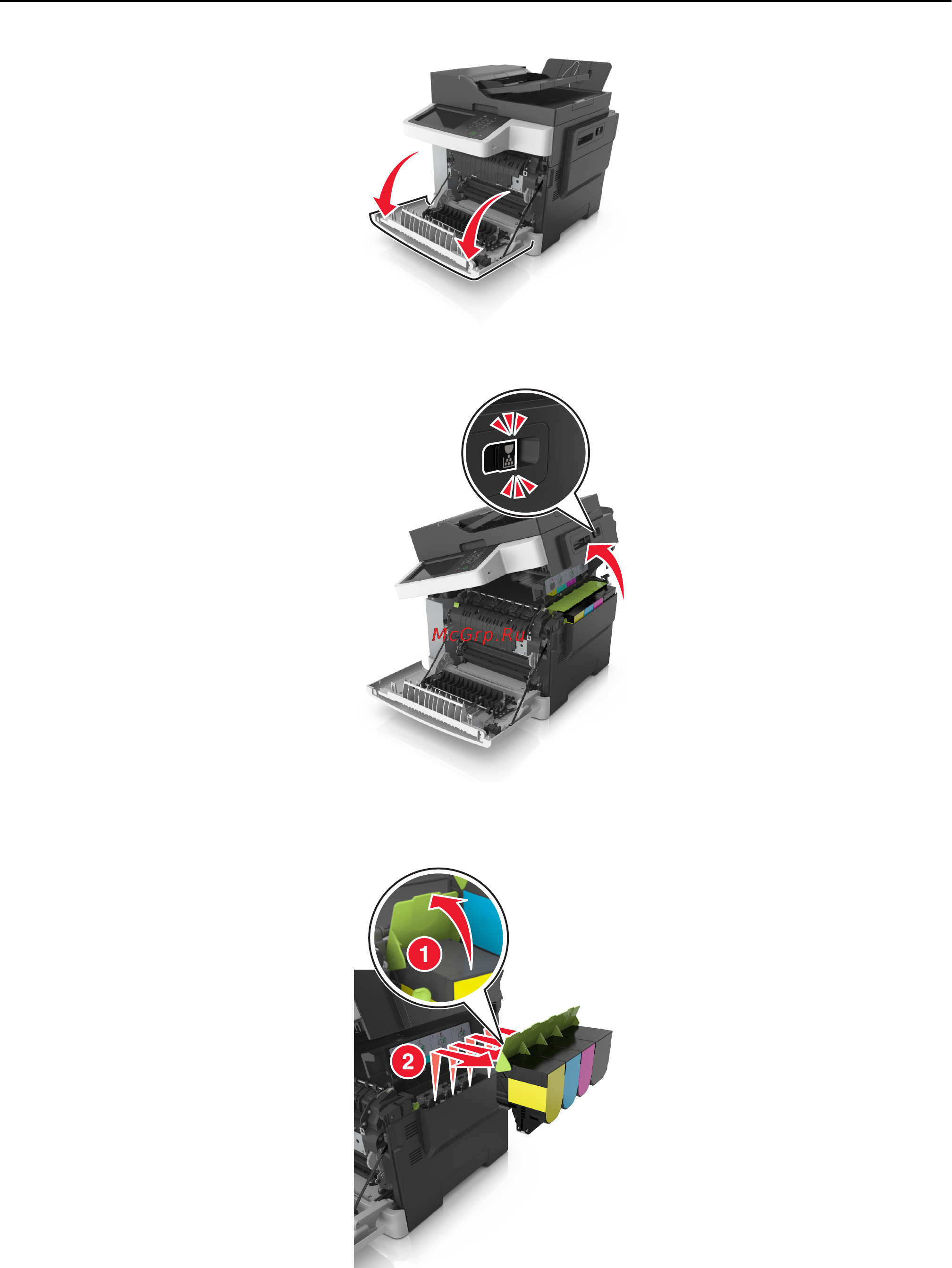 Lexmark CX510 Инструкция по эксплуатации онлайн [248/387] 57790