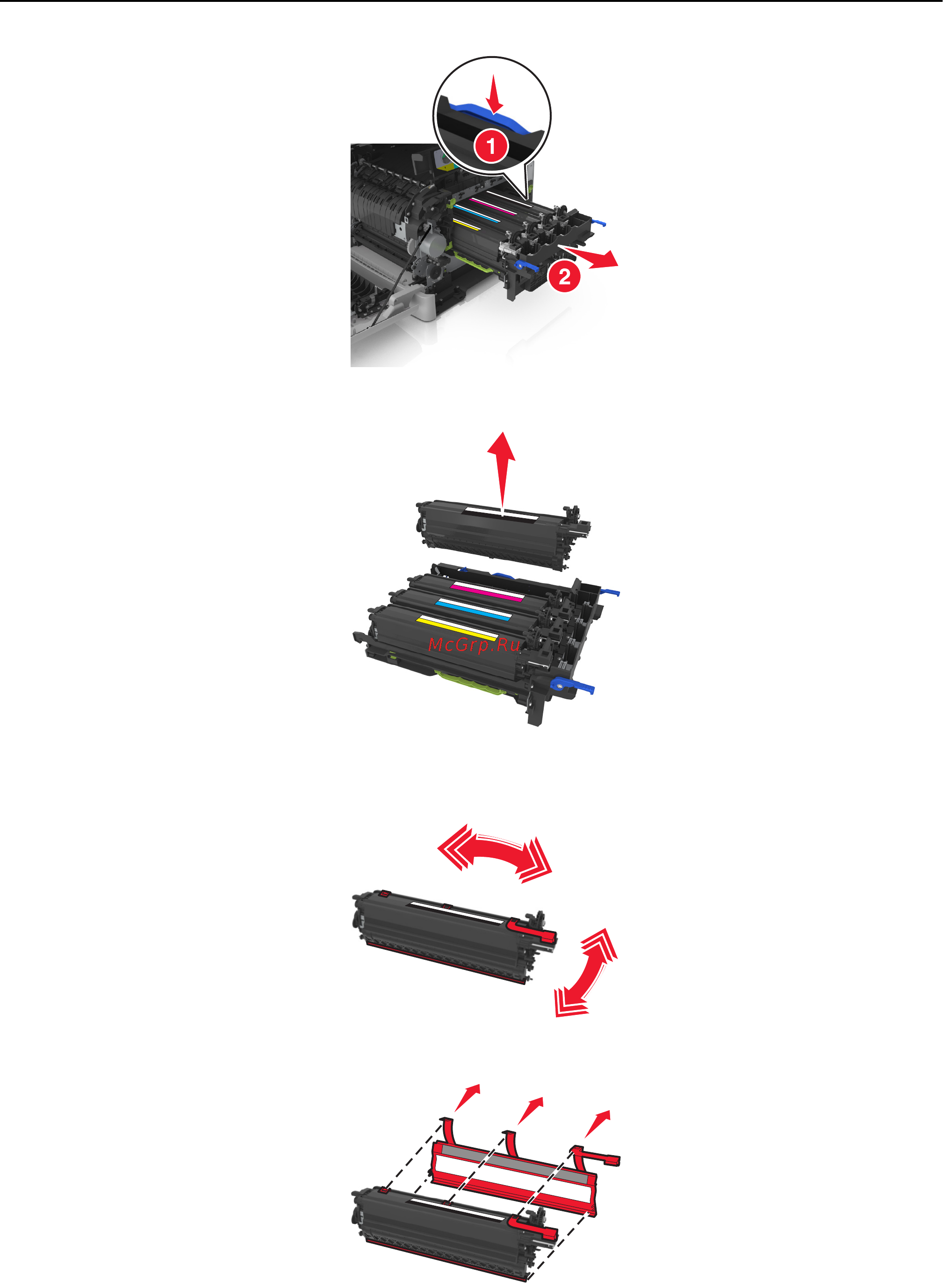 Lexmark CX510 Инструкция по эксплуатации онлайн [261/387] 57790