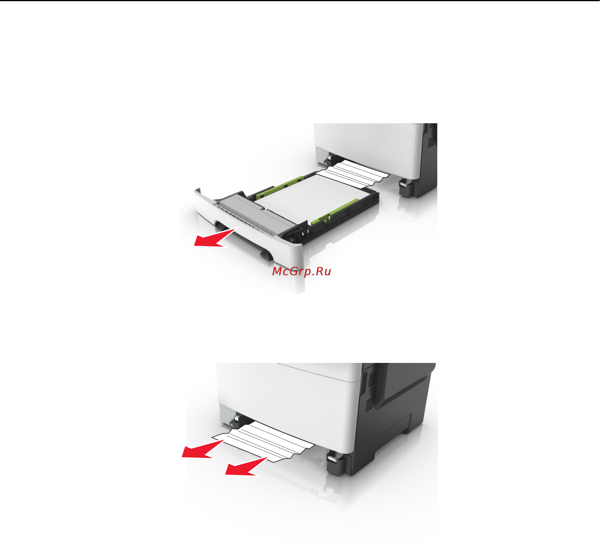 Lexmark CX510 [283/387] Замятие страницы x очистите устройство ручной подачи 251 xx