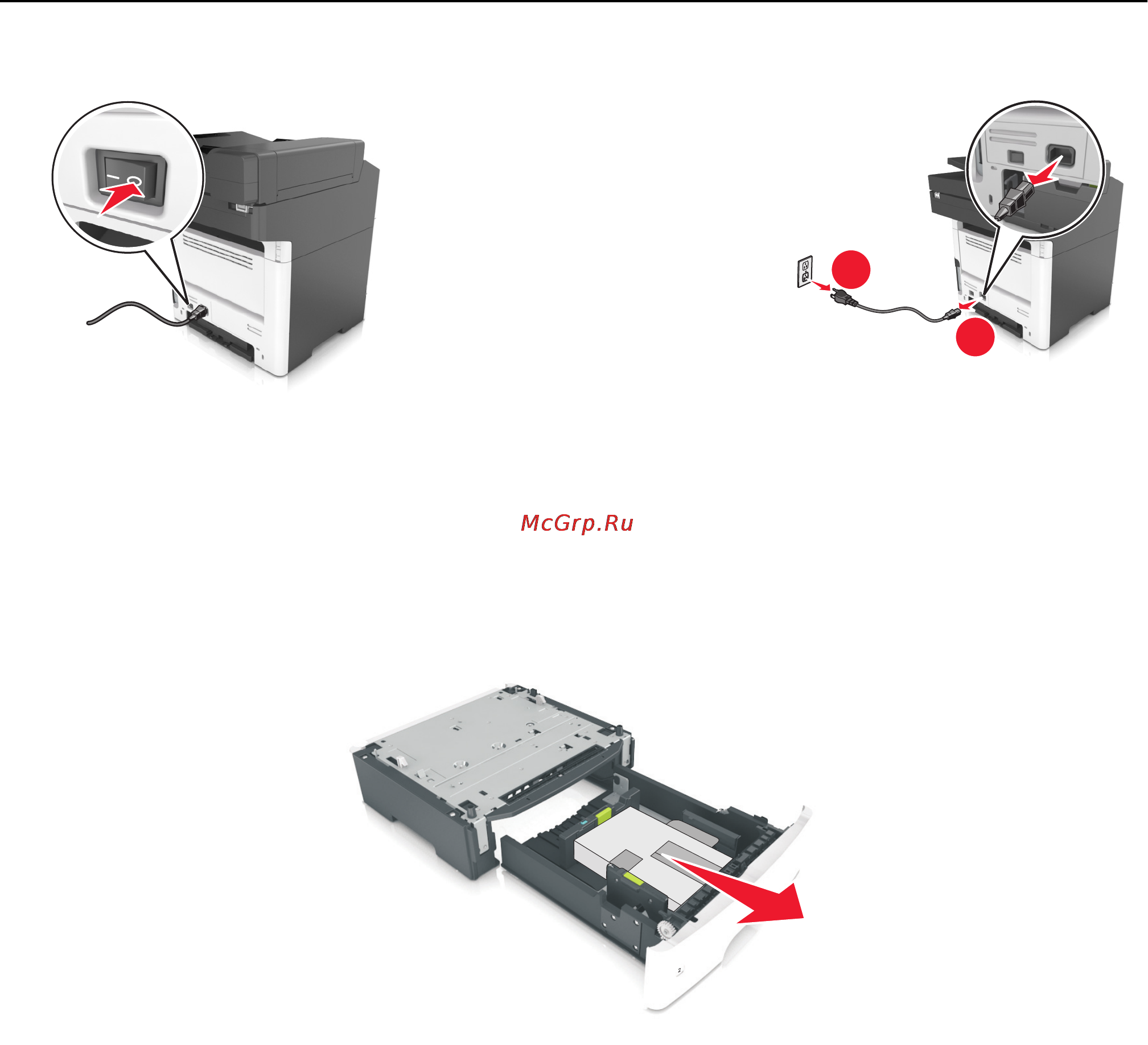 Lexmark MX310 Инструкция по эксплуатации онлайн [20/291] 57794