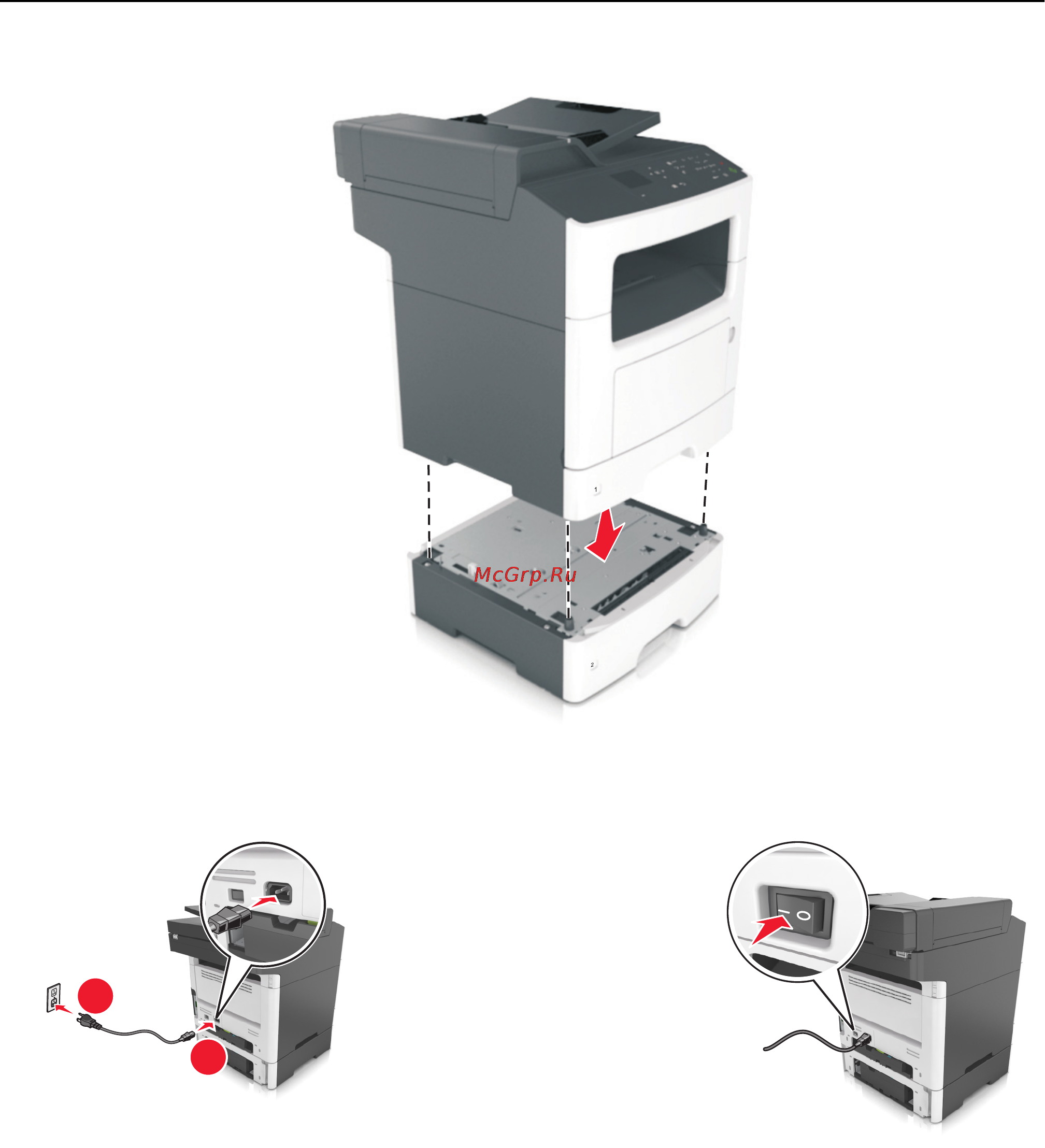Lexmark MX310 Инструкция по эксплуатации онлайн [21/291] 57794