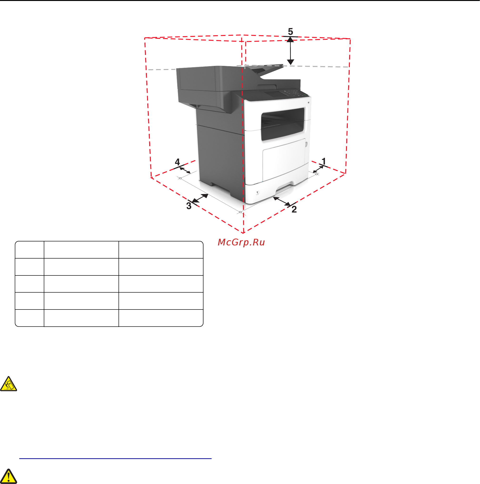 Lexmark MX510 [11/364] Конфигурации принтера