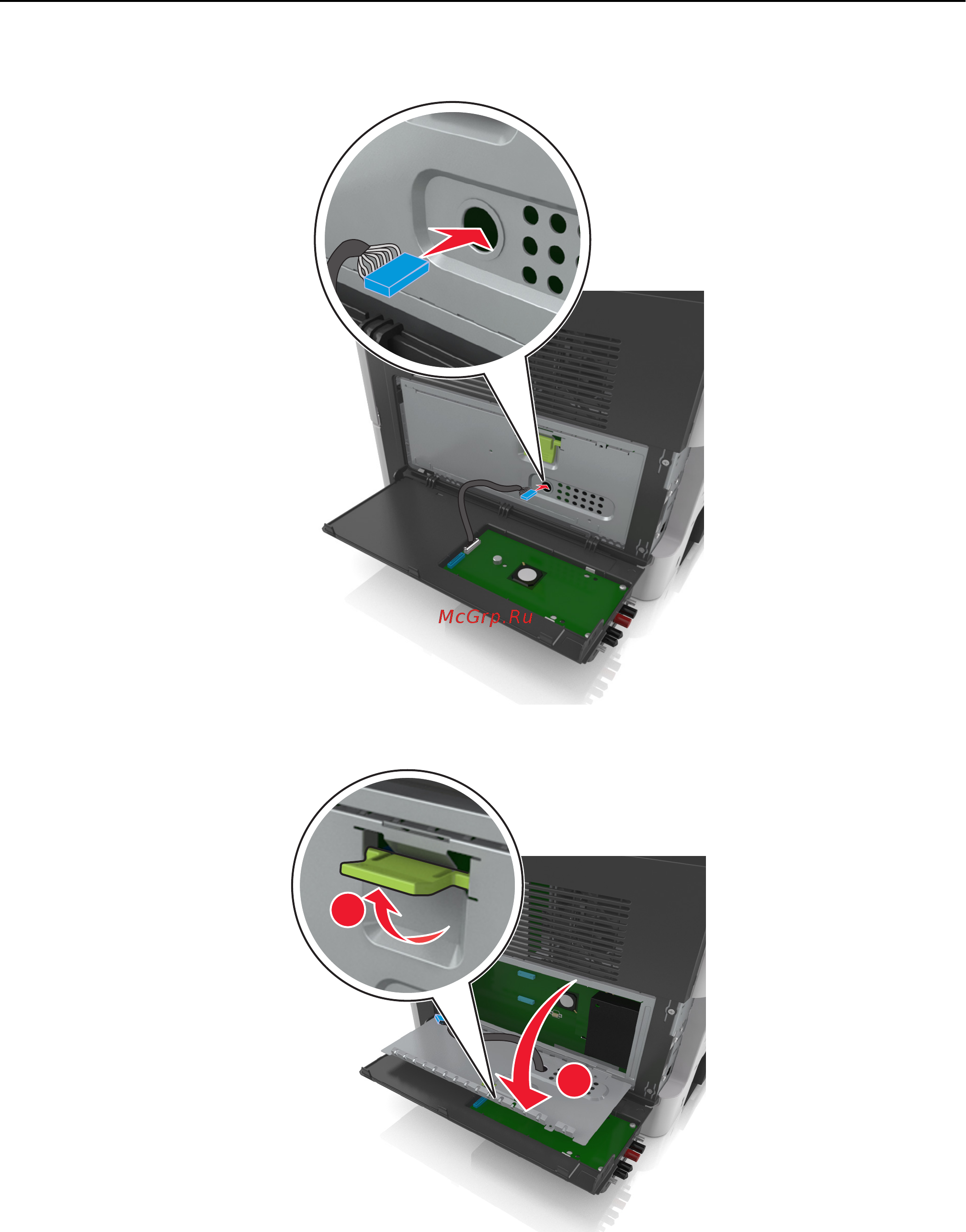 Lexmark MX510 Инструкция по эксплуатации онлайн [38/364] 57801