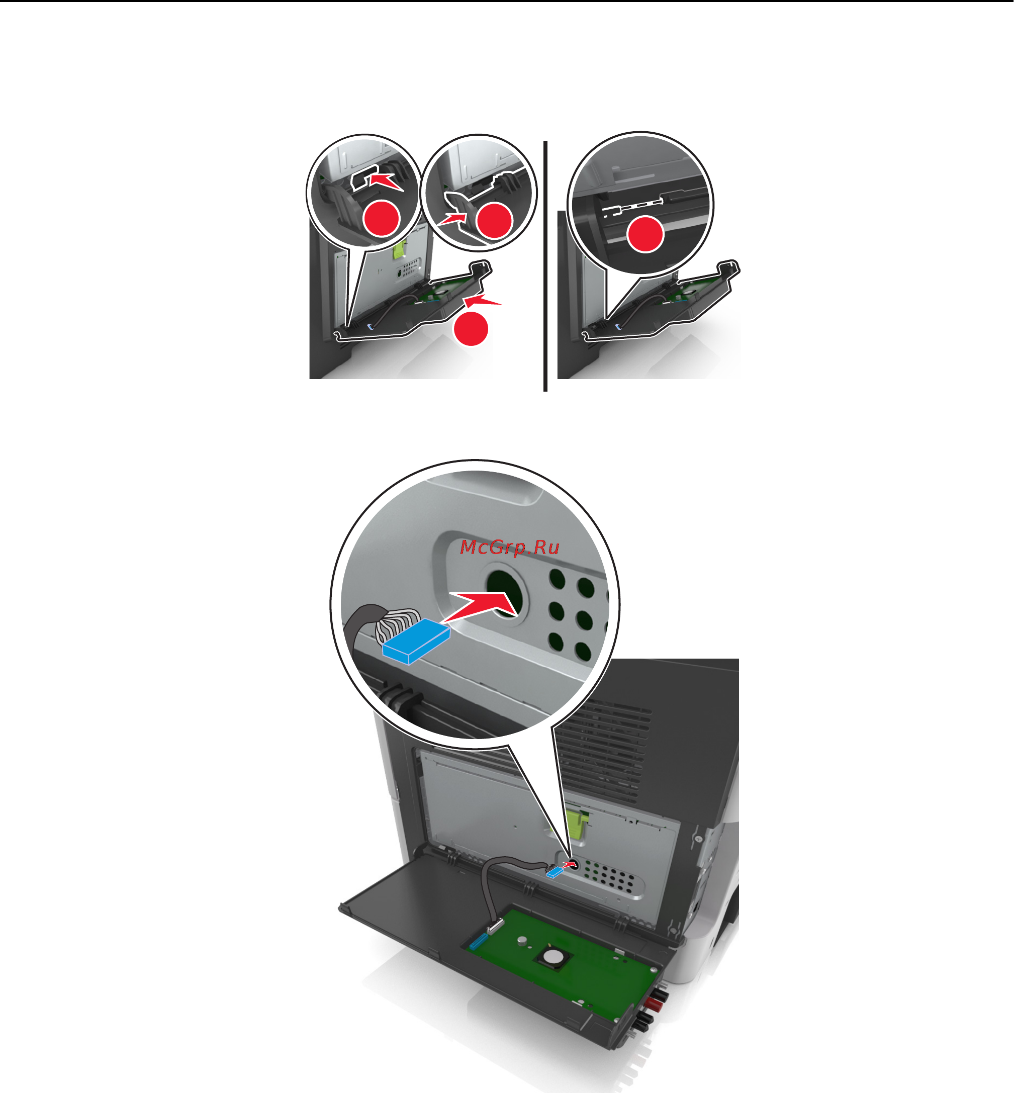 Lexmark MX511dhe Инструкция по эксплуатации онлайн [38/363] 57813