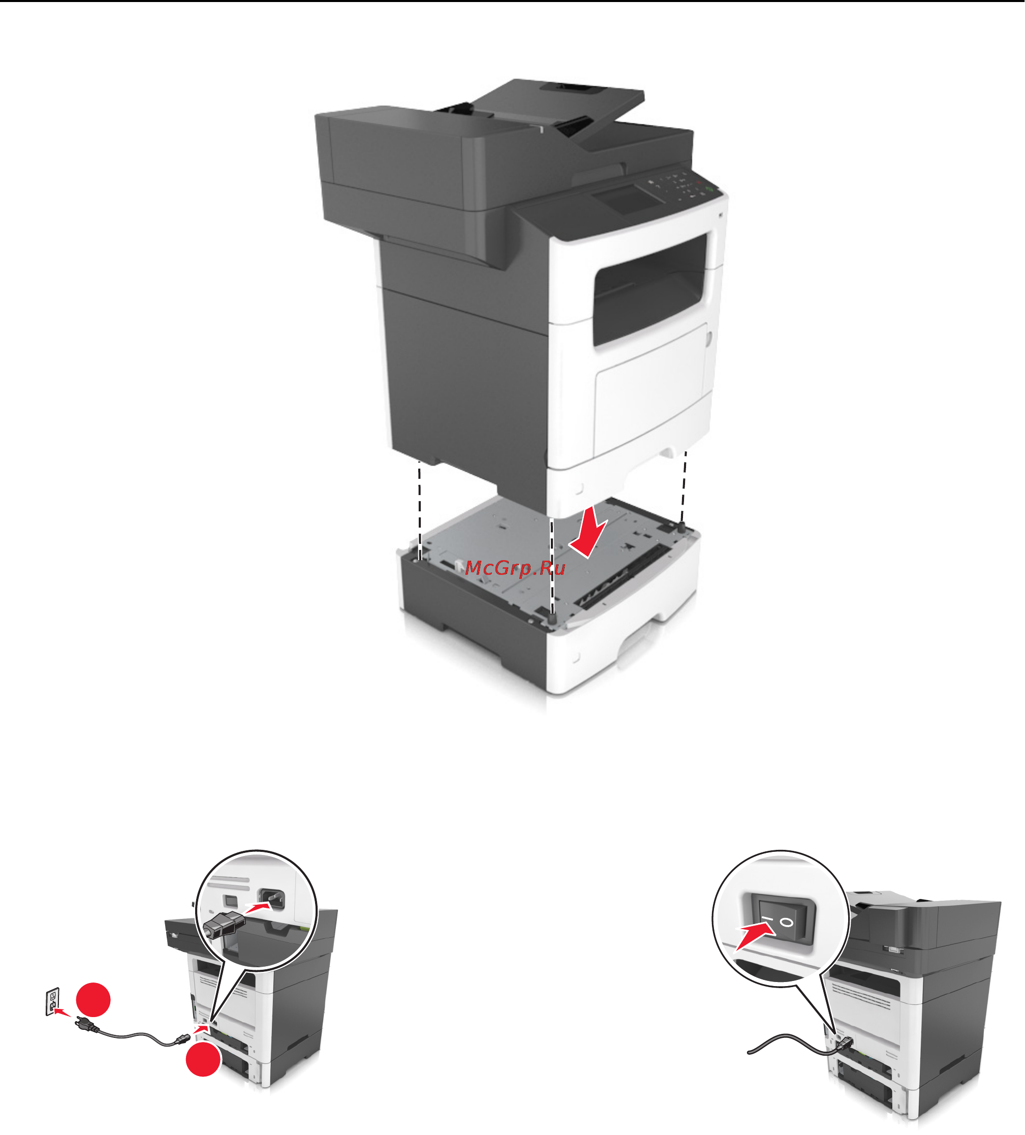 Lexmark MX511dhe Инструкция по эксплуатации онлайн [47/363] 57813