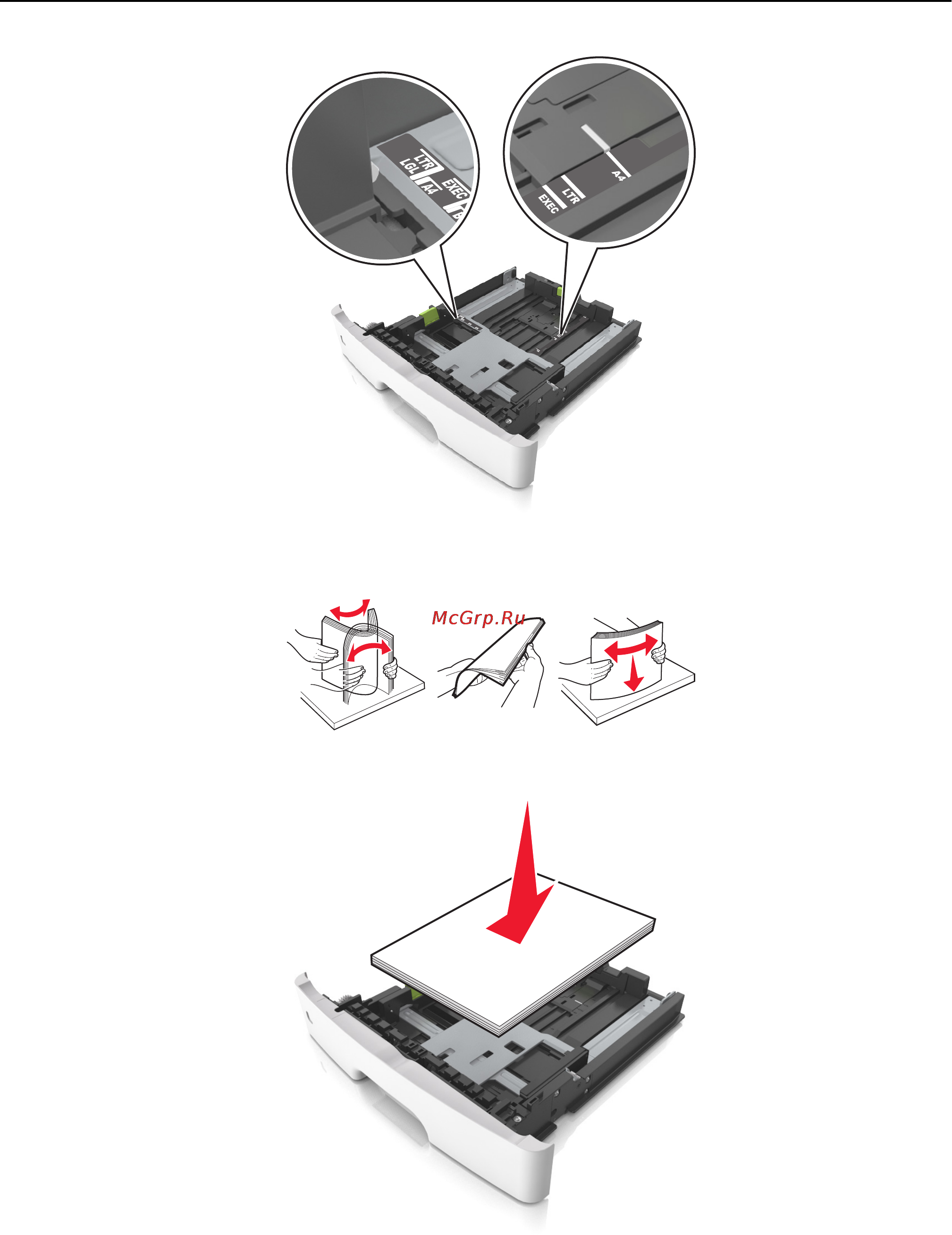 Lexmark MX511dhe Инструкция по эксплуатации онлайн [65/363] 57813