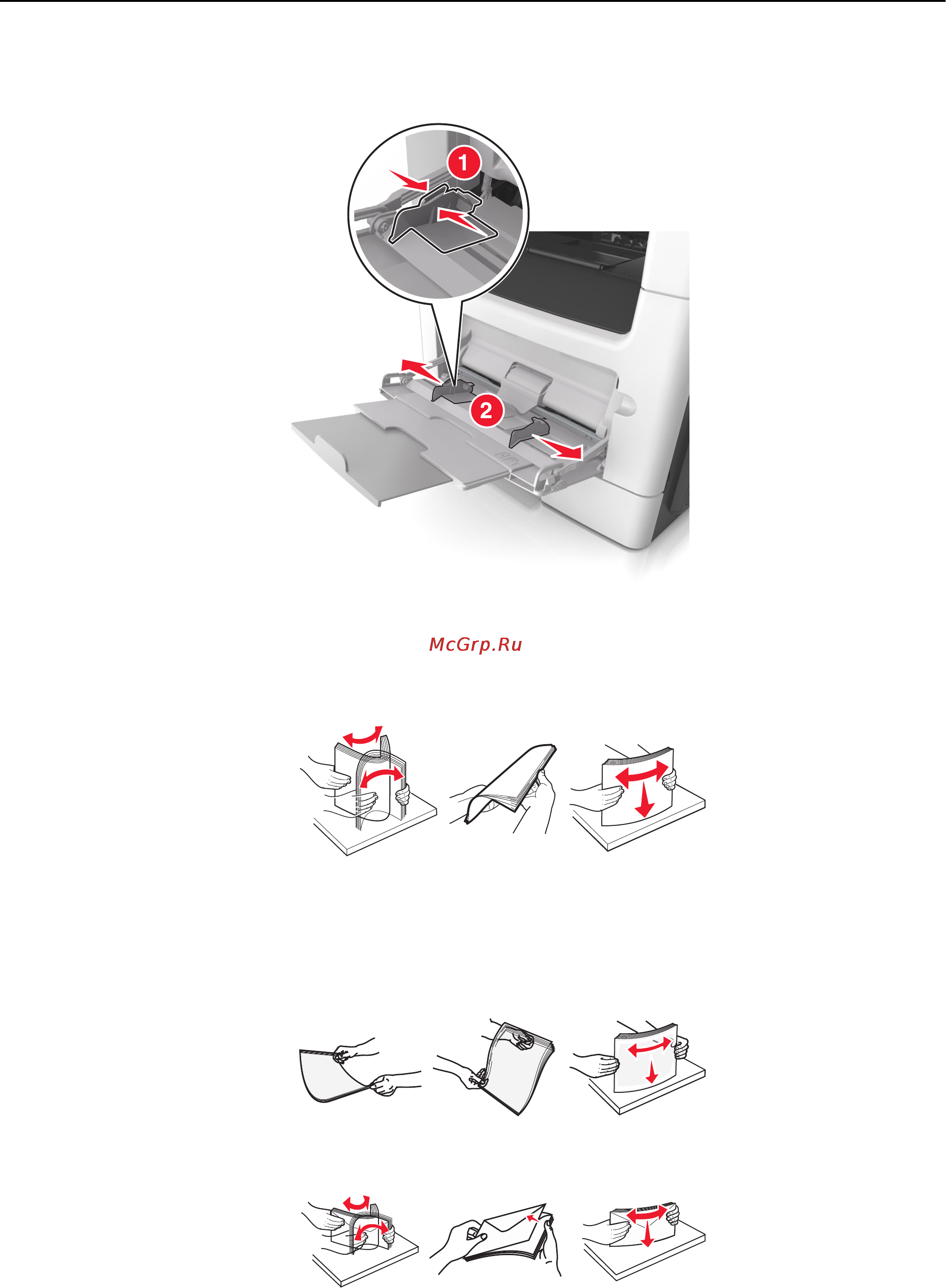 Lexmark MX511dhe Инструкция по эксплуатации онлайн [69/363] 57813
