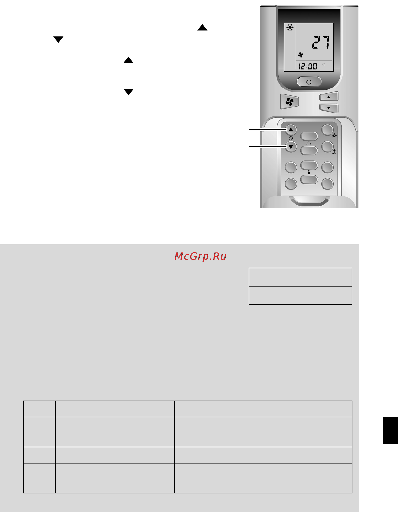 Daikin ftyn35g [10/26] Примечание