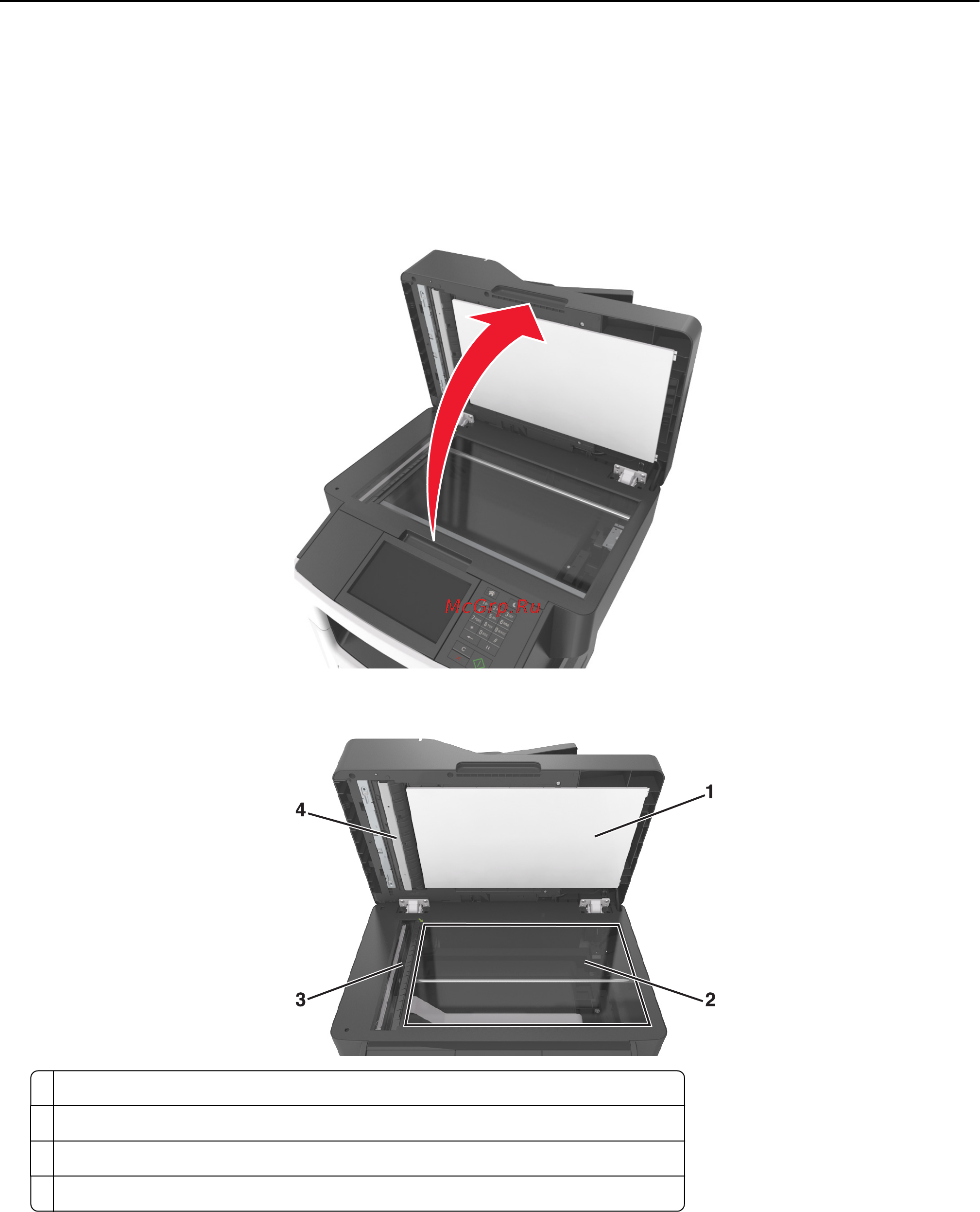 Lexmark MX610 [245/380] Чистка стекла сканера