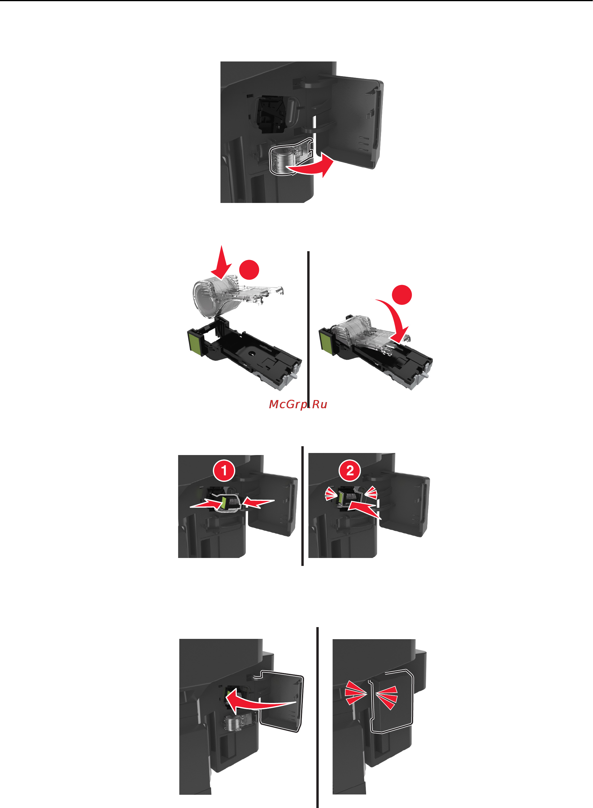 Lexmark MX610 Инструкция по эксплуатации онлайн [255/380] 57817