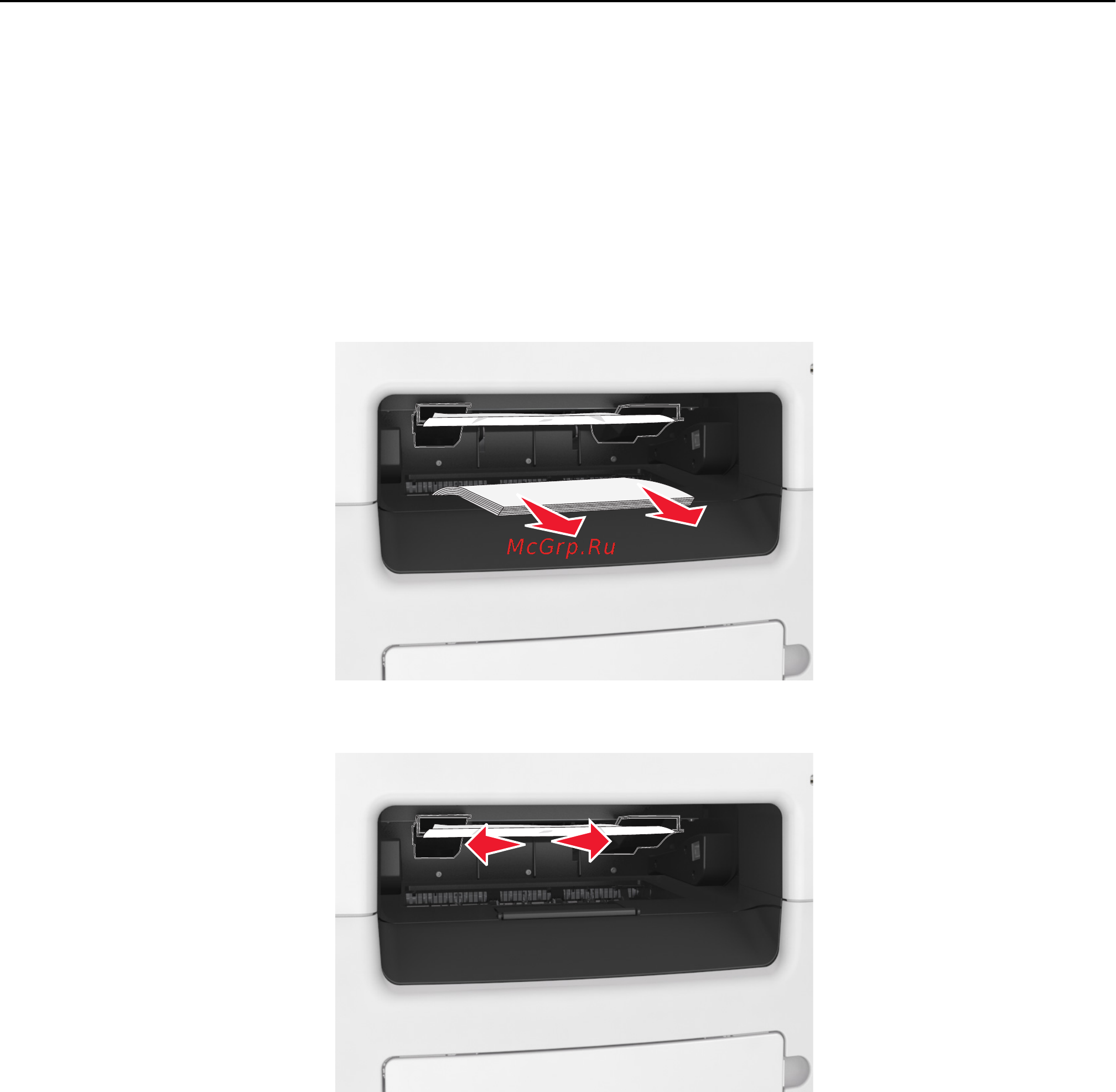Lexmark MX610 [275/380] Замятие x стр извлеките все распечатанные страницы из выходного лотка оставьте бумагу в выходно