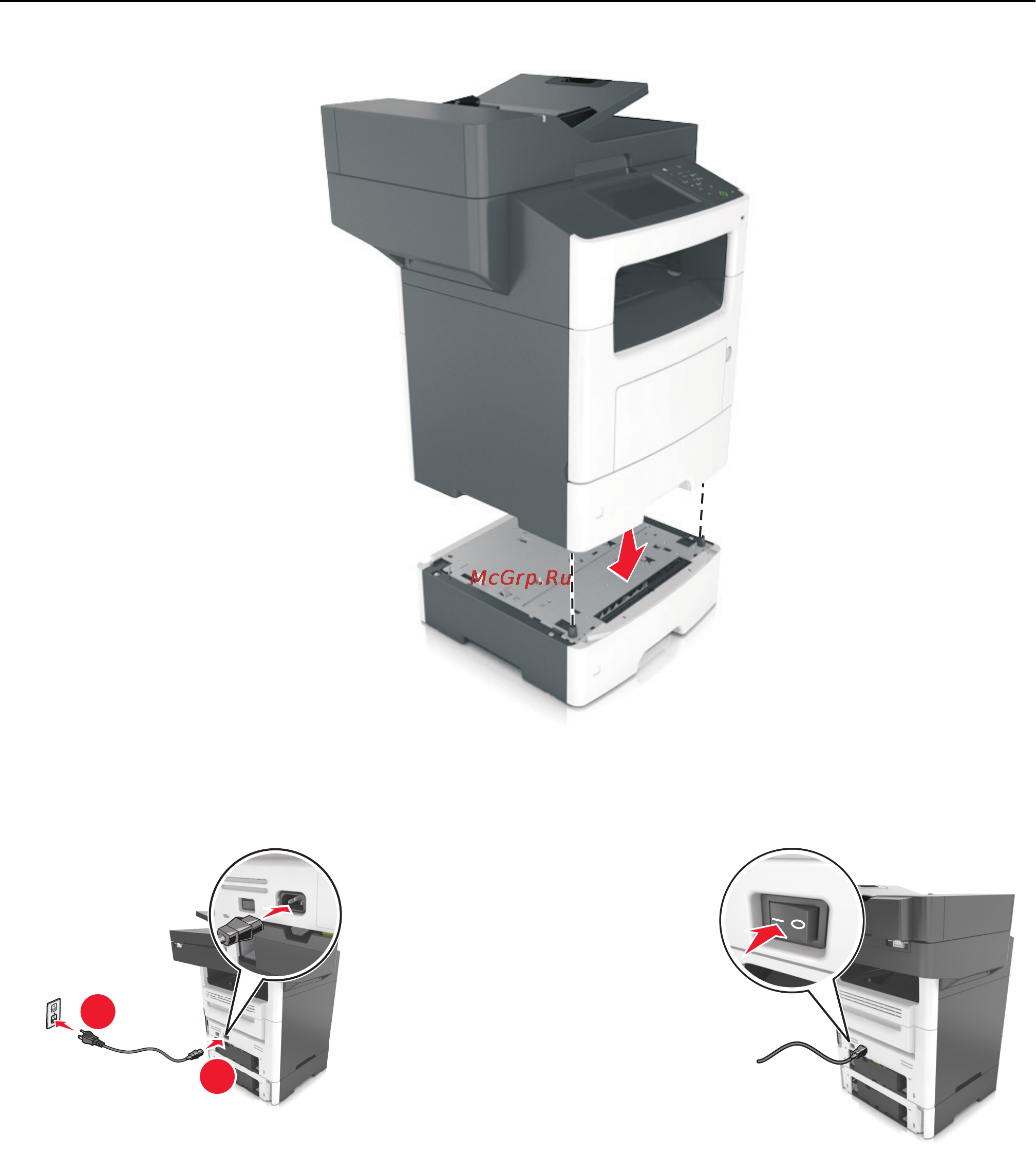 Lexmark MX610 Инструкция по эксплуатации онлайн [49/380] 57817