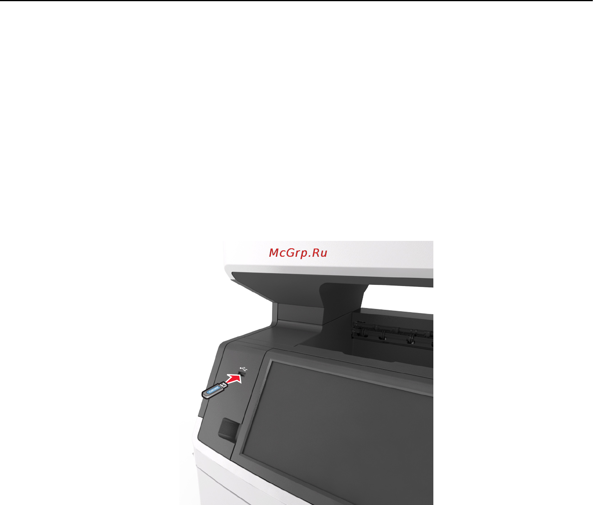 Lexmark MX710 [100/399] Печать с флэш диска или мобильного устройства