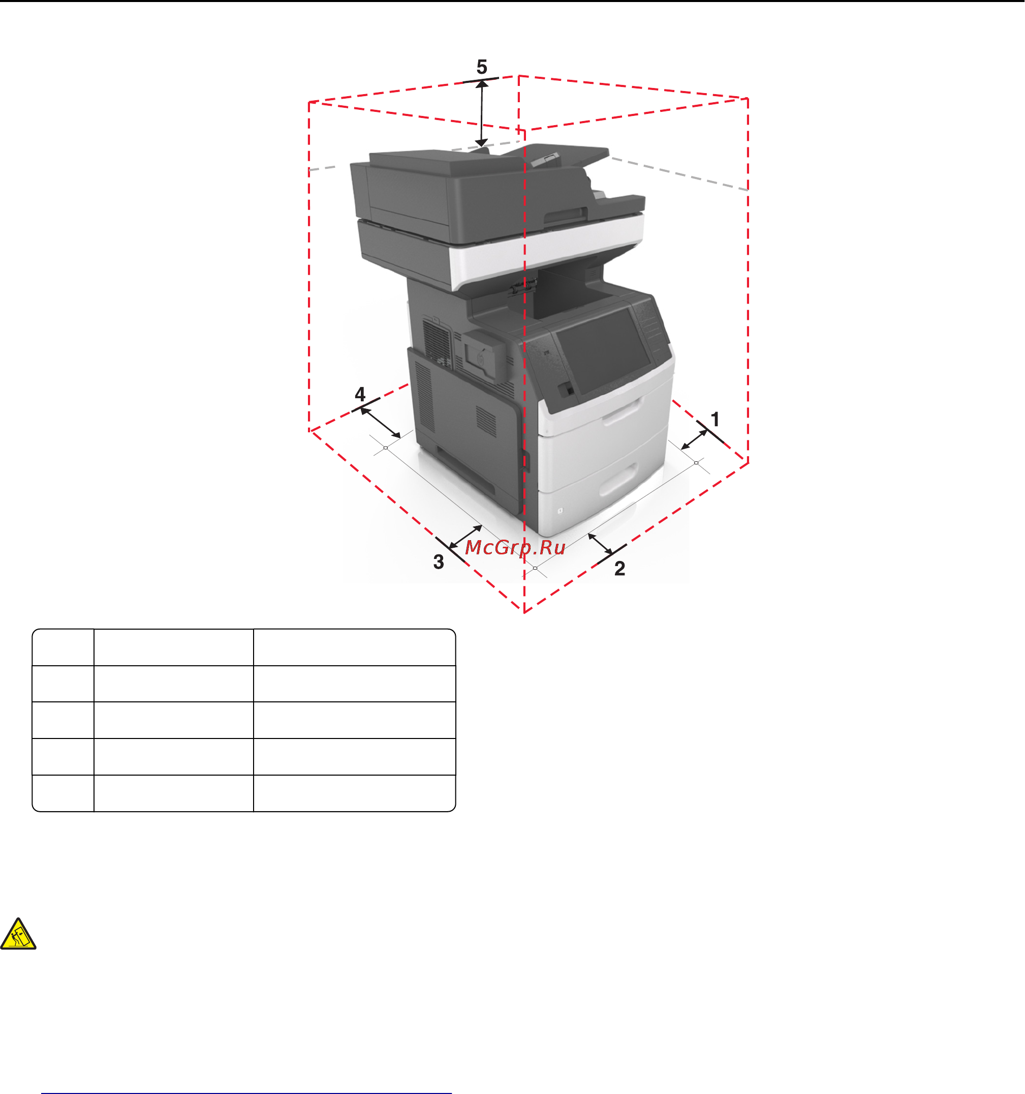 Lexmark MX711 [11/399] Конфигурации принтера