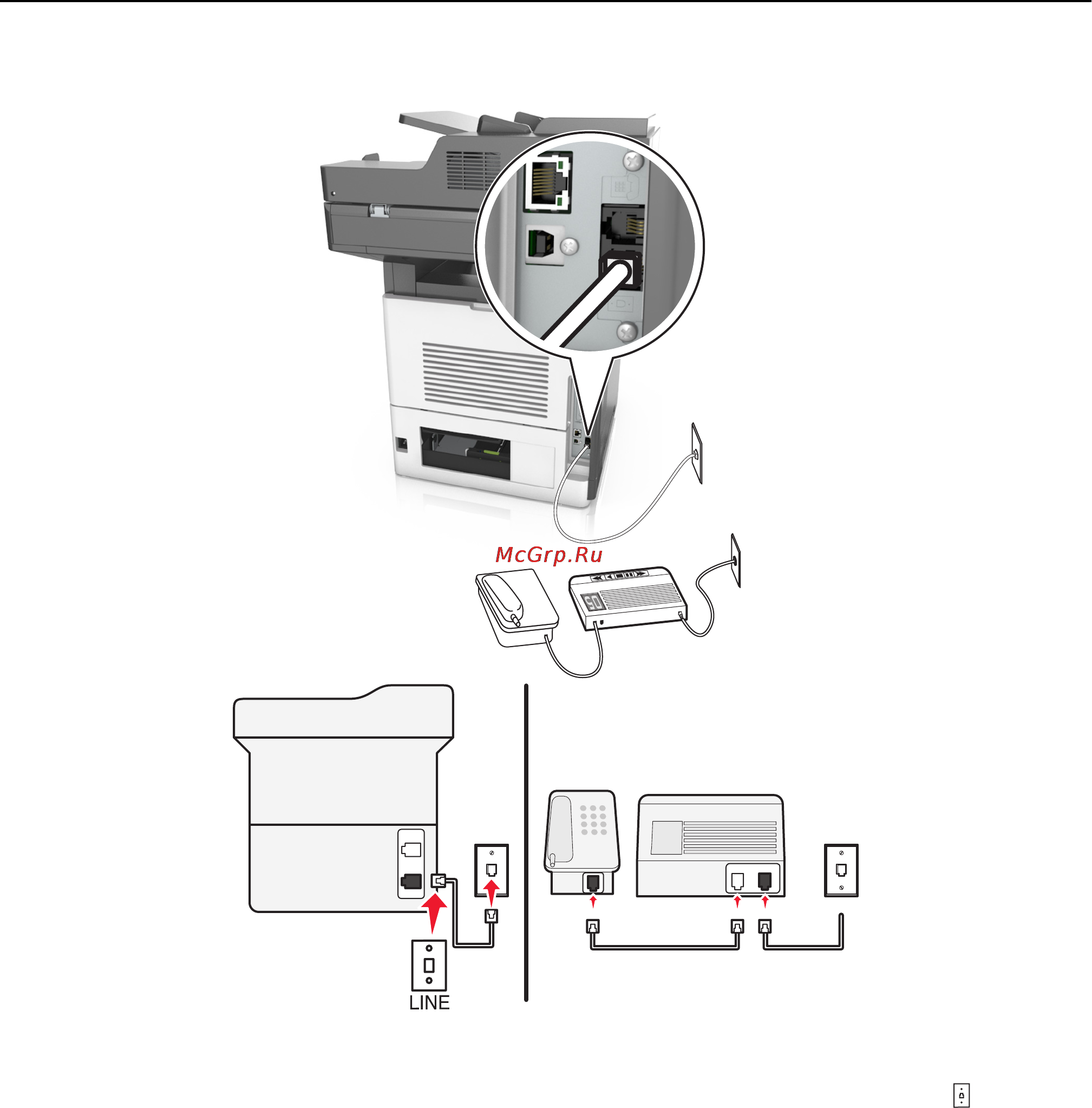 Lexmark MX710 Инструкция по эксплуатации онлайн [135/399] 57826
