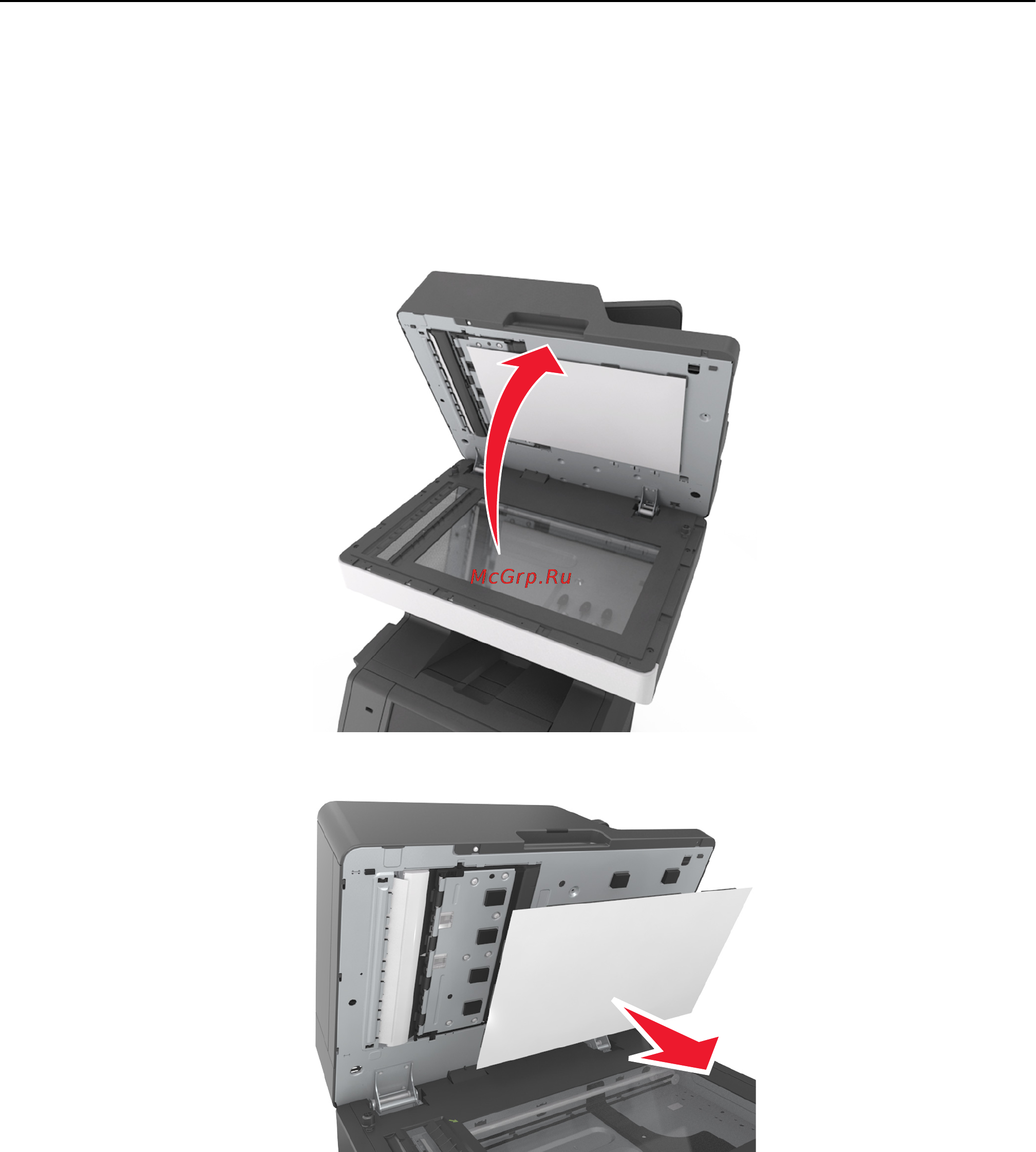 Lexmark MX710 [265/399] Чистка стекла экспонирования сканера