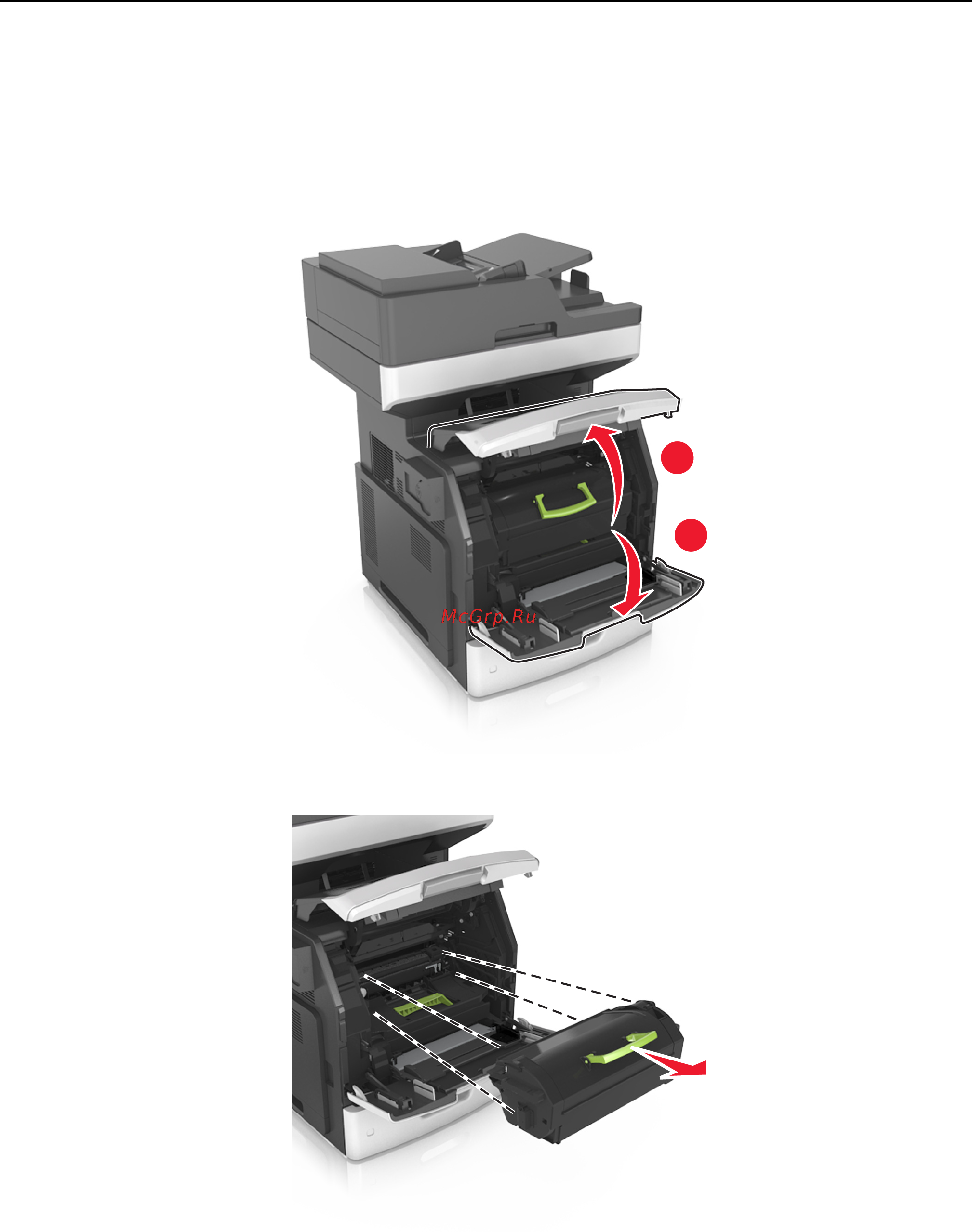 Lexmark MX710 [272/399] Замена расходных материалов