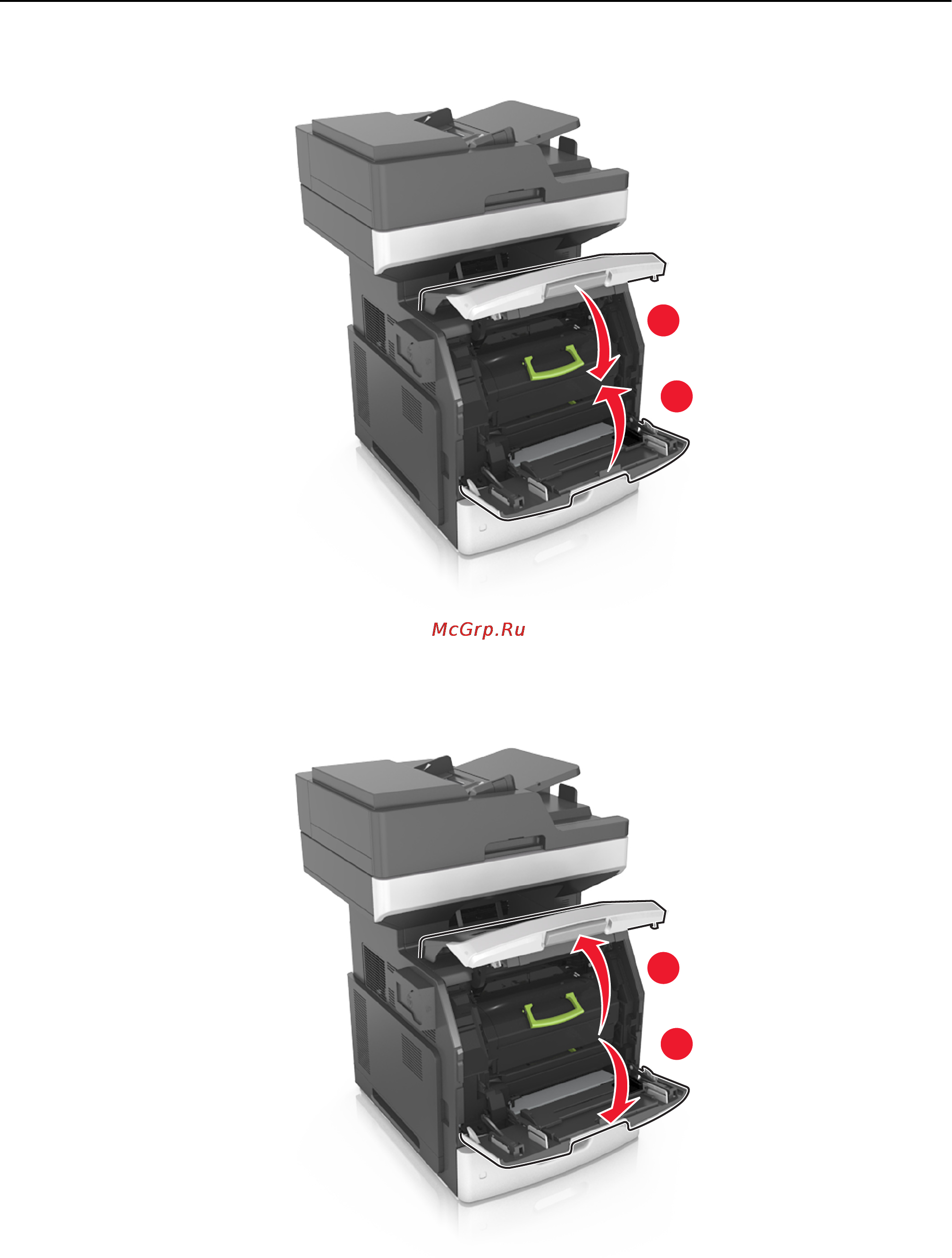 Lexmark MX710 [274/399] Замена блока формирования изображения