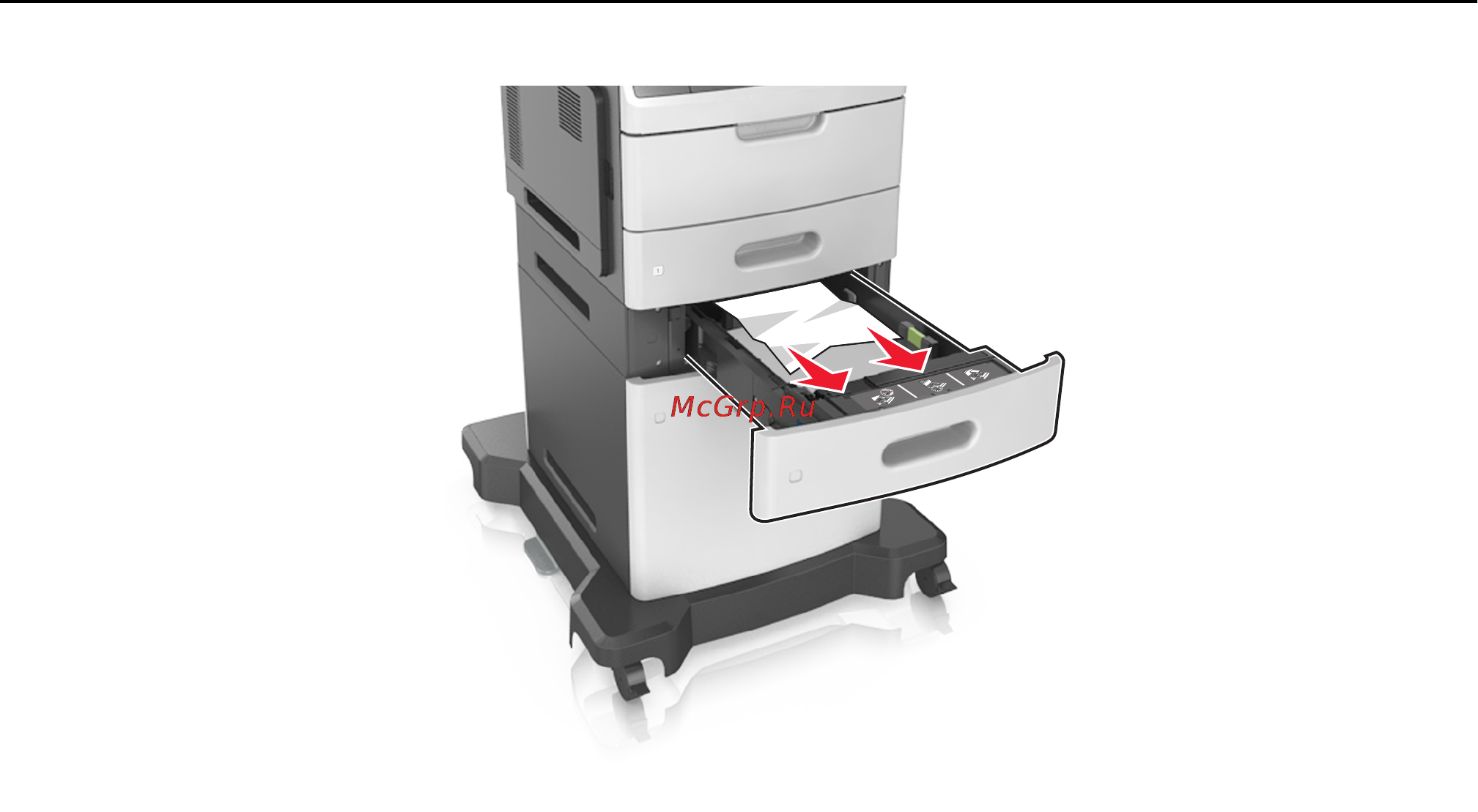 Lexmark MX711 [295/399] Замятие страницы x очистите устройство ручной подачи 250
