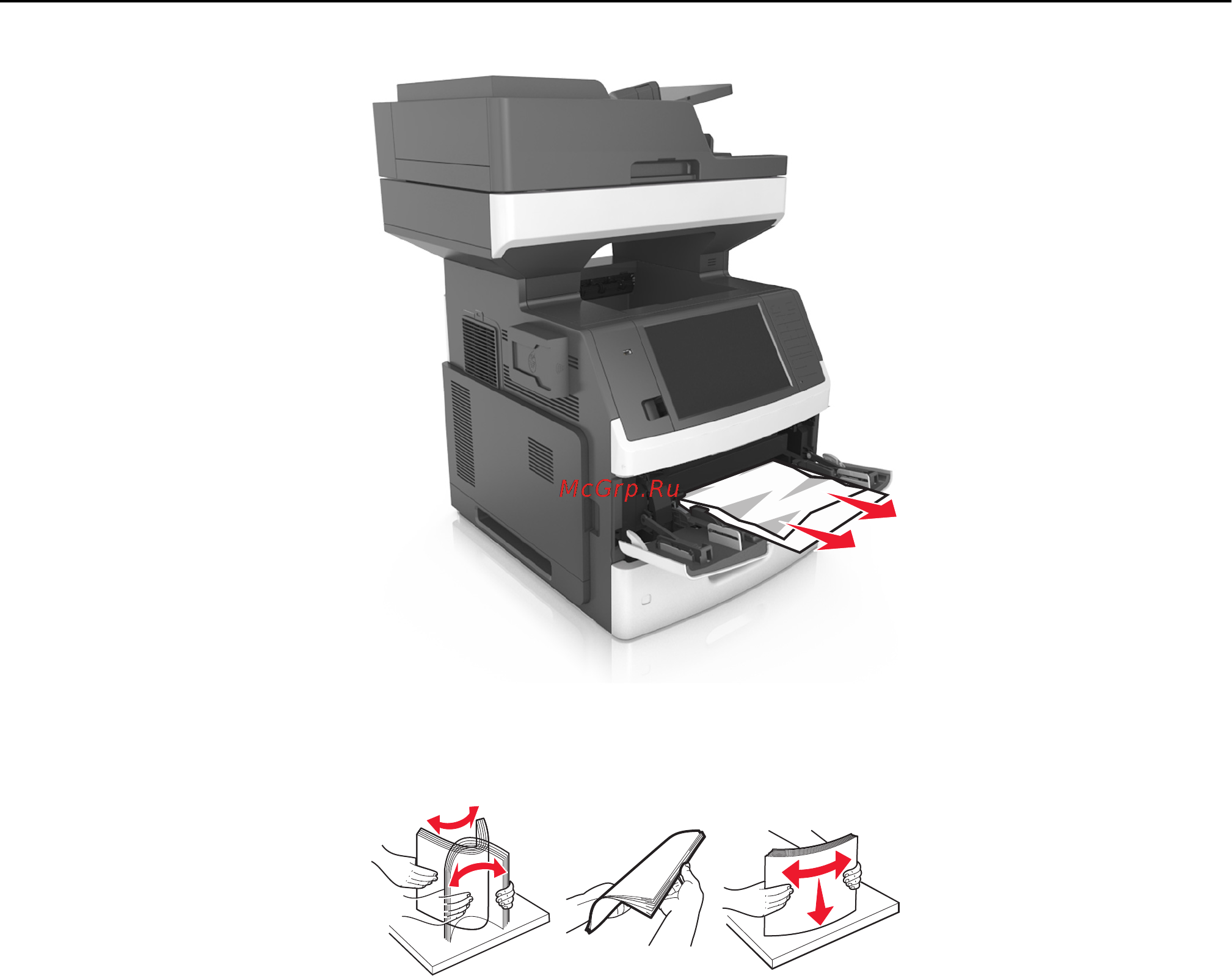 Lexmark MX710 Инструкция по эксплуатации онлайн [296/399] 57826