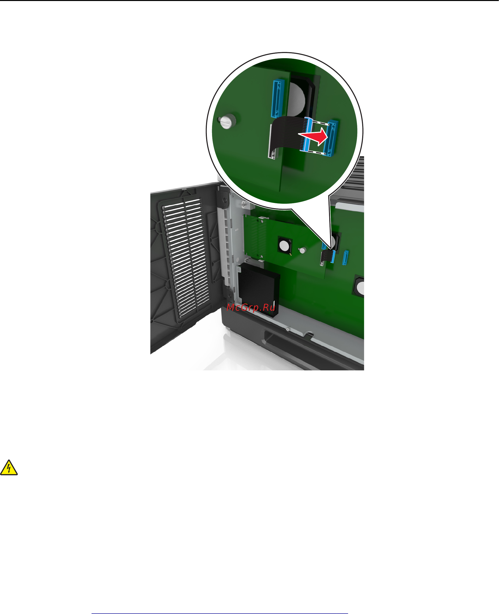 Lexmark MX710 [42/399] Установка жесткого диска принтера