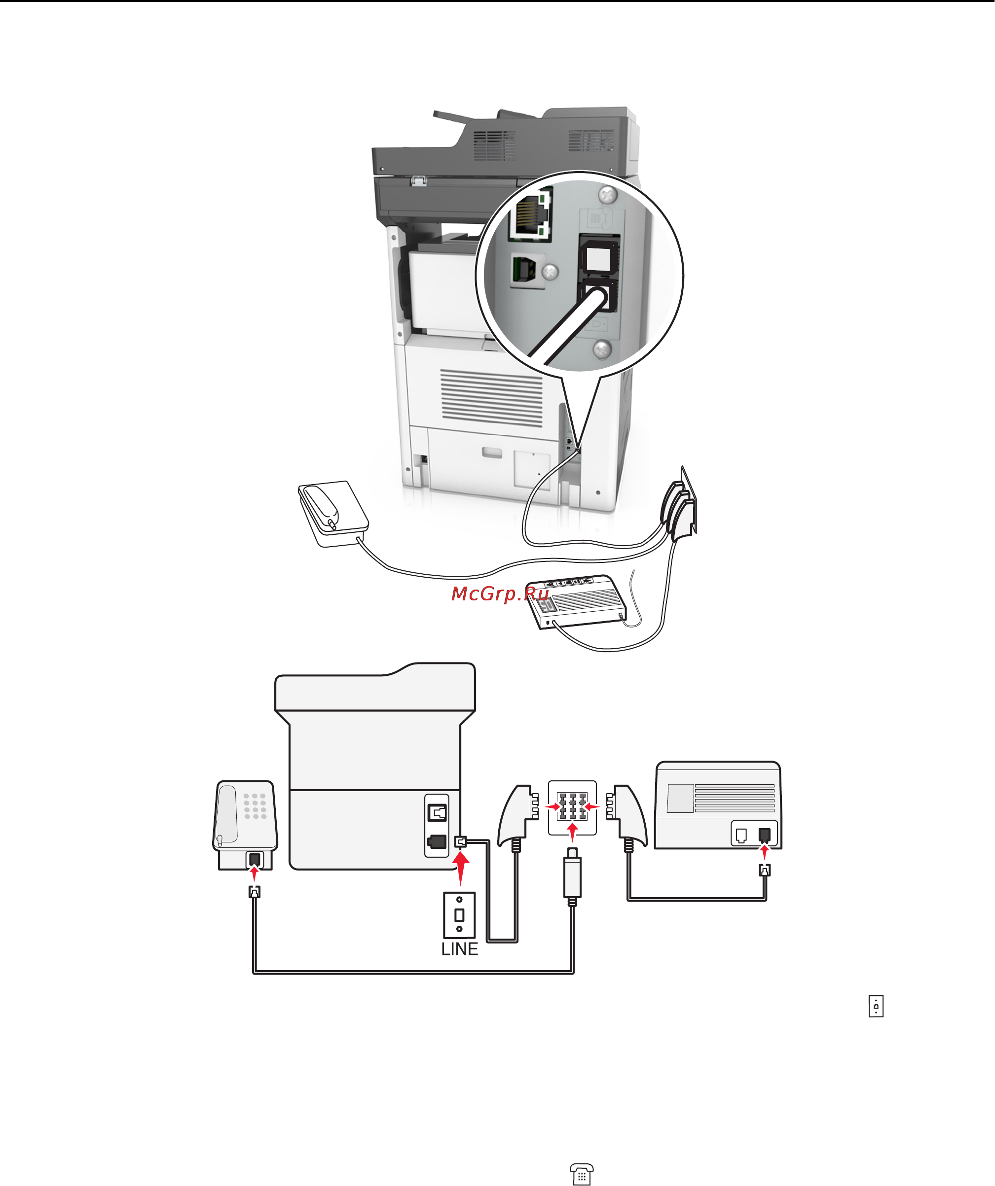 Lexmark MX811 Инструкция по эксплуатации онлайн [156/439] 57838