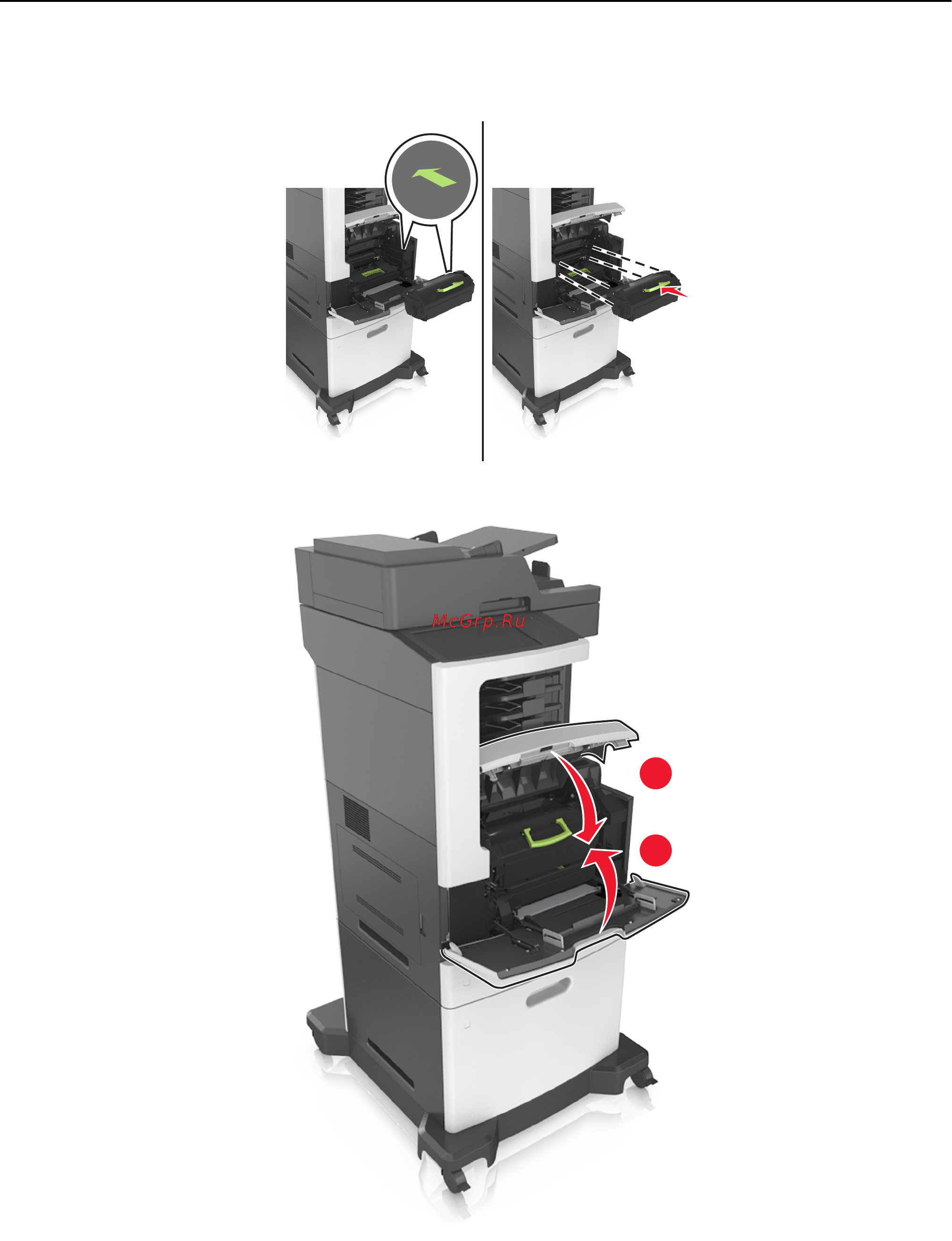 Lexmark MX810 Инструкция по эксплуатации онлайн [295/439] 57833