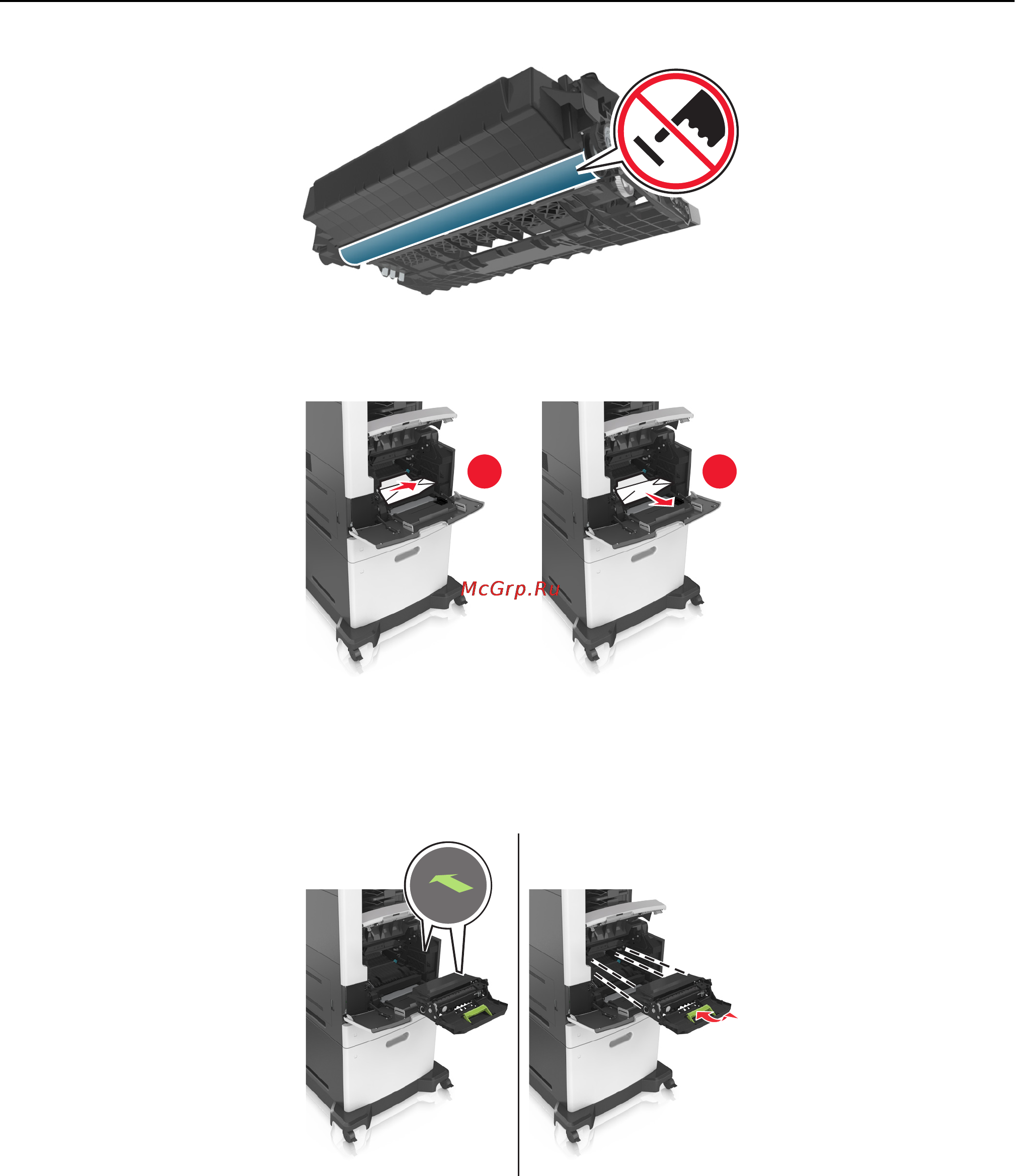 Lexmark MX811 Инструкция по эксплуатации онлайн [311/439] 57838