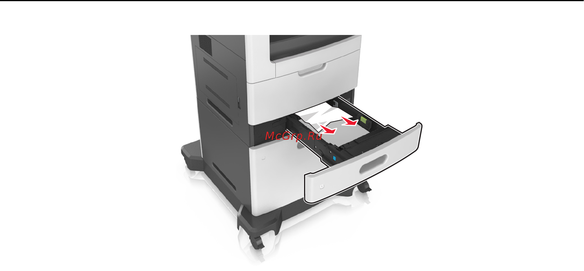 Lexmark MX811 [322/439] Замятие страницы x очистите устройство ручной подачи 250