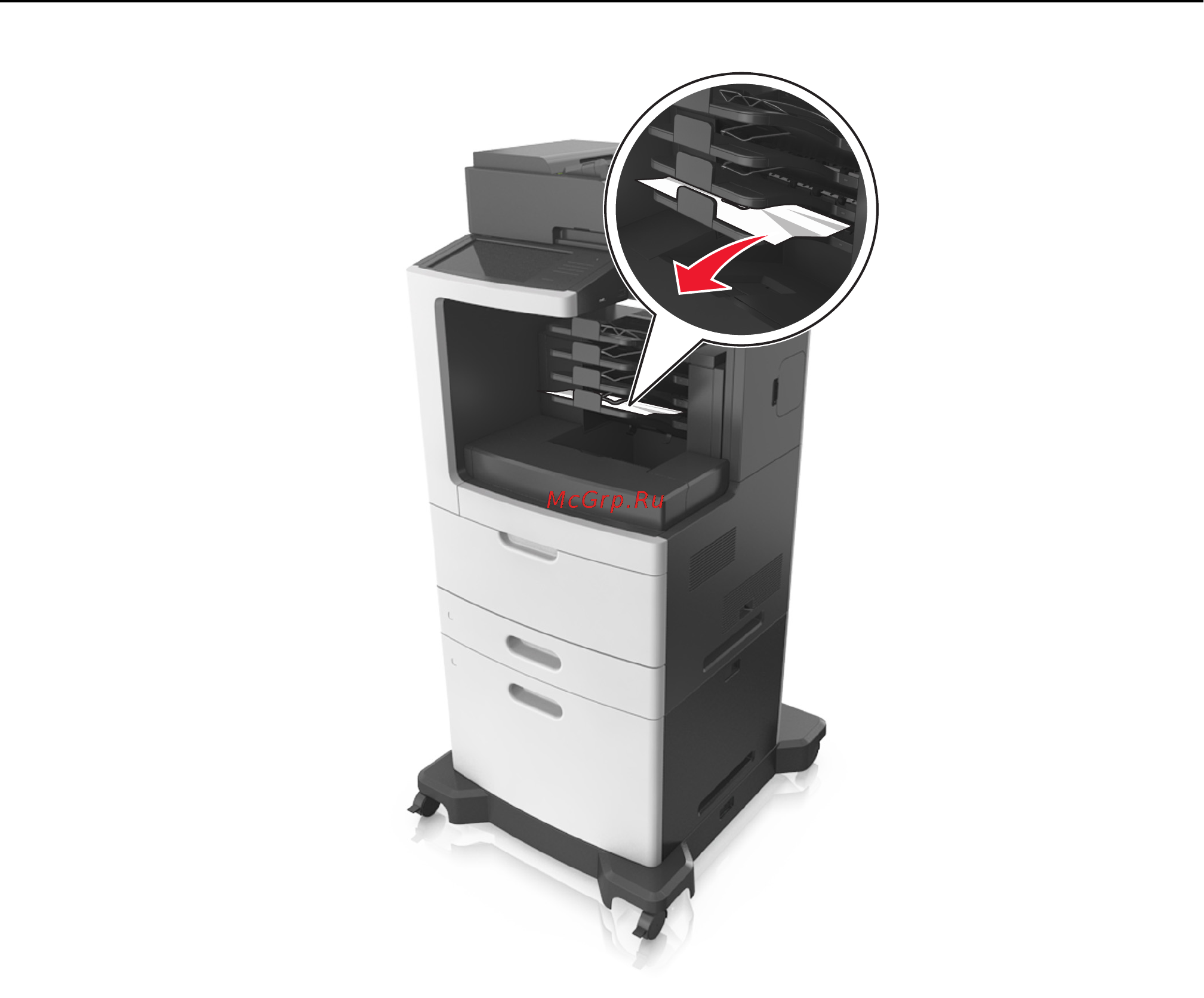 Lexmark MX811 Инструкция по эксплуатации онлайн [326/439] 57838