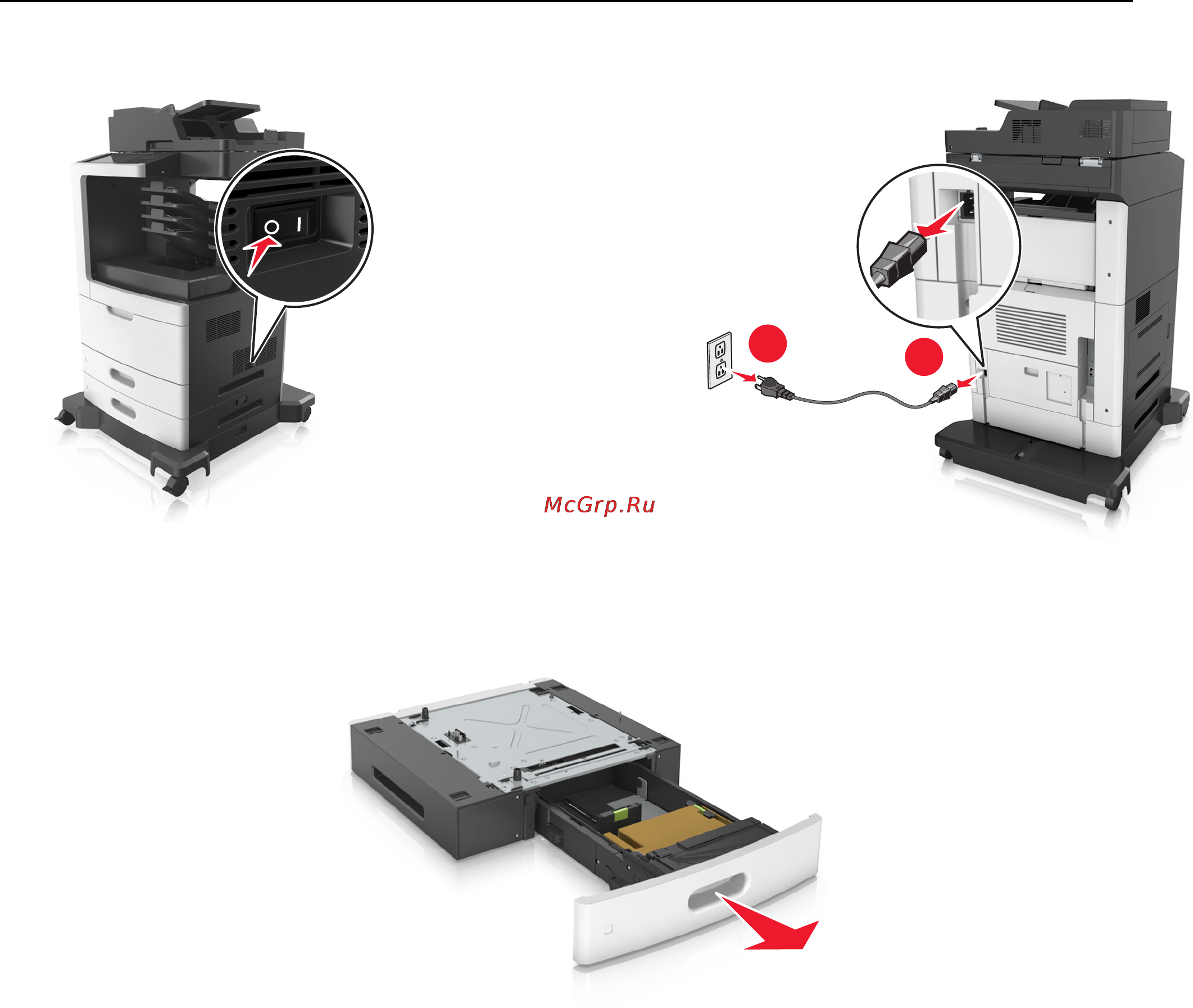 Lexmark MX810 Инструкция по эксплуатации онлайн [52/439] 57833