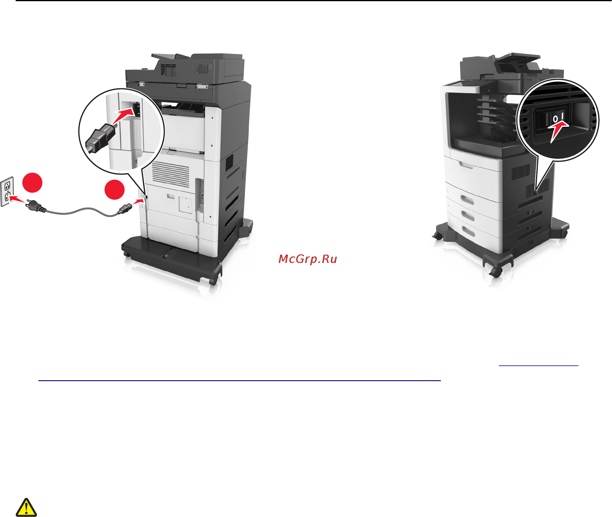 Lexmark MX810 [54/439] Подключение кабелей
