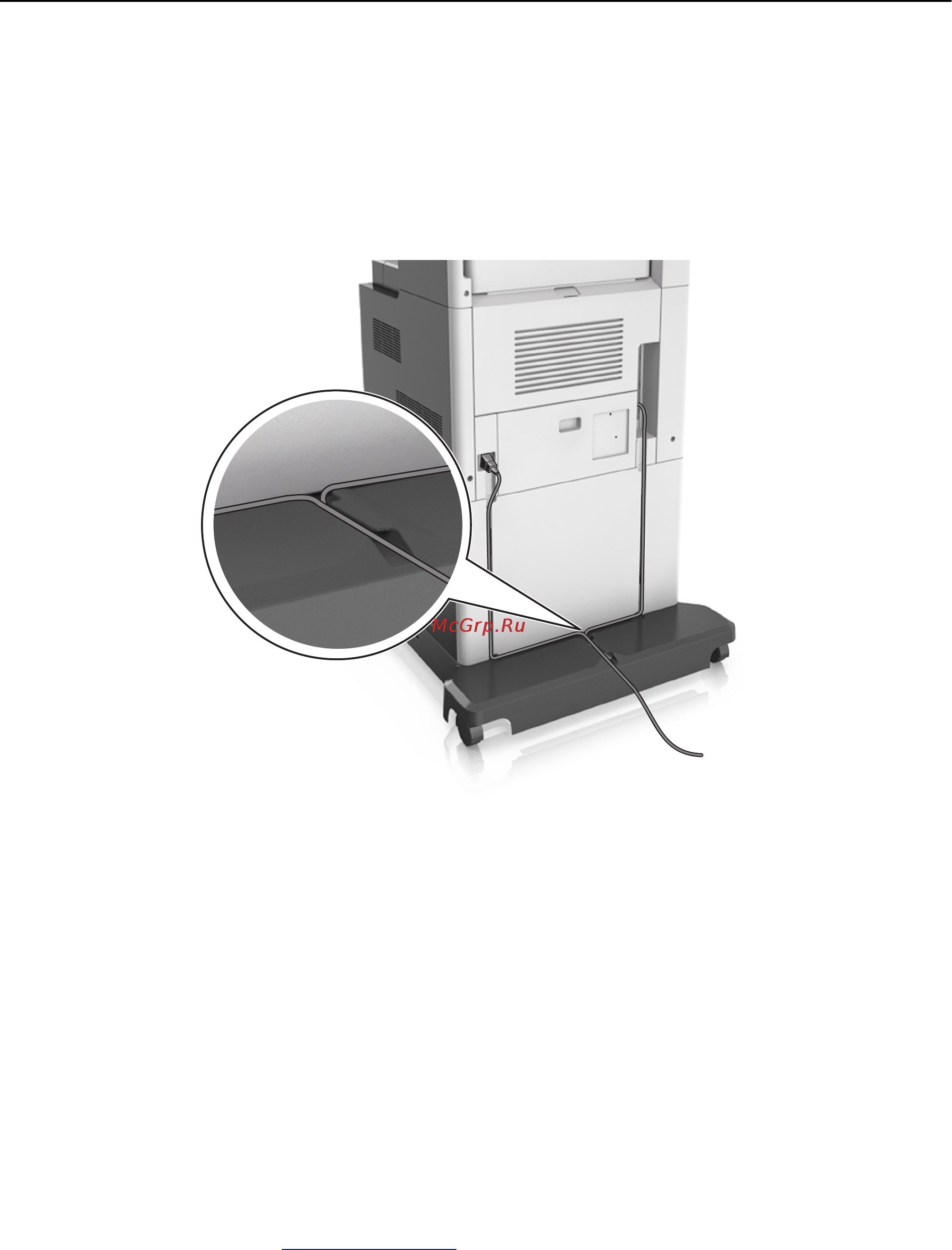 Lexmark MX810 [56/439] Установка по принтера
