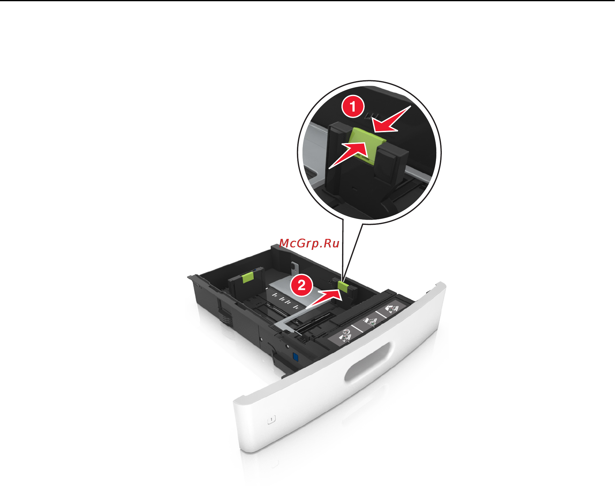 Lexmark MX811 Инструкция по эксплуатации онлайн [71/439] 57838