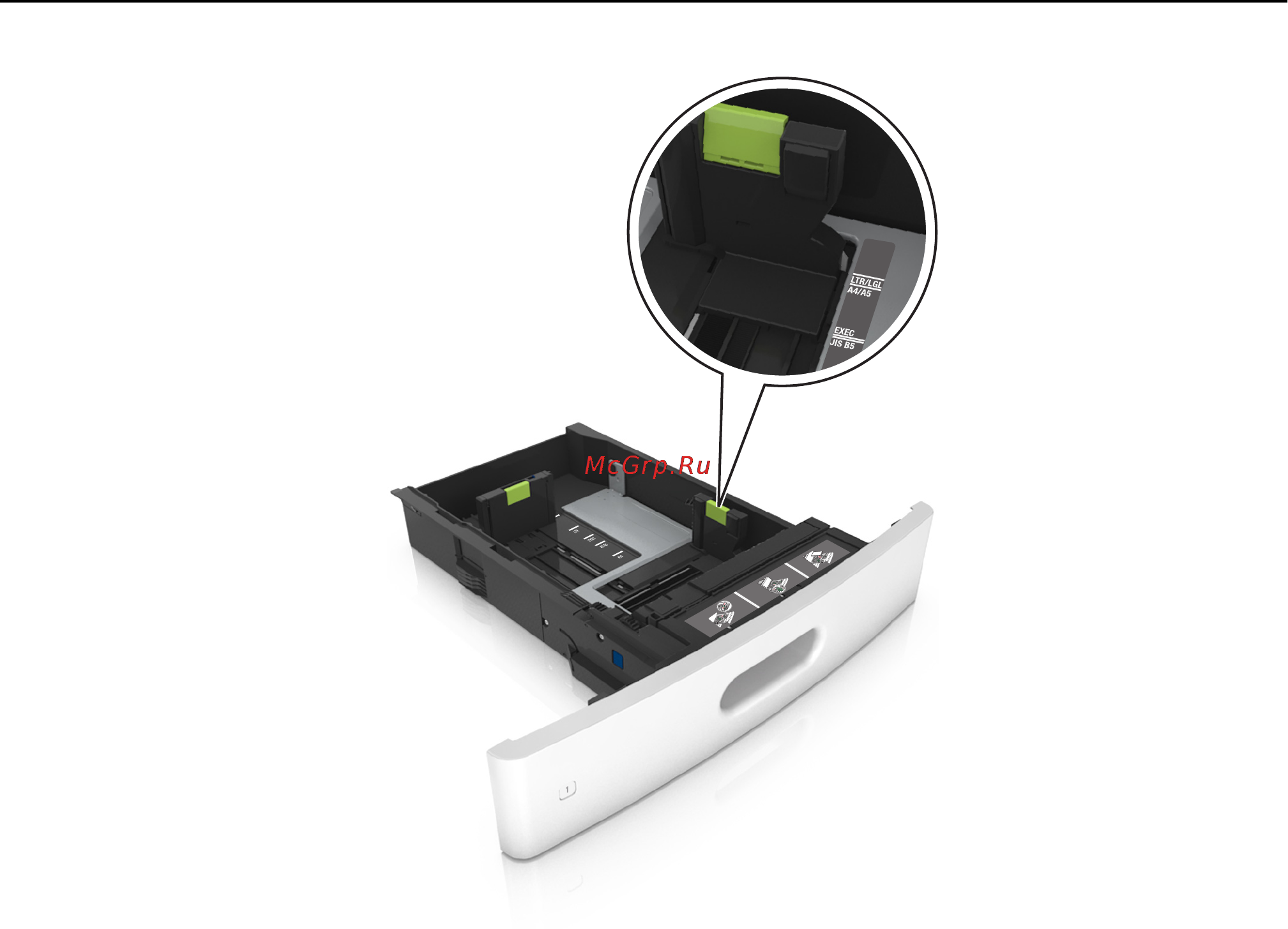 Lexmark MX811 Инструкция по эксплуатации онлайн [72/439] 57838