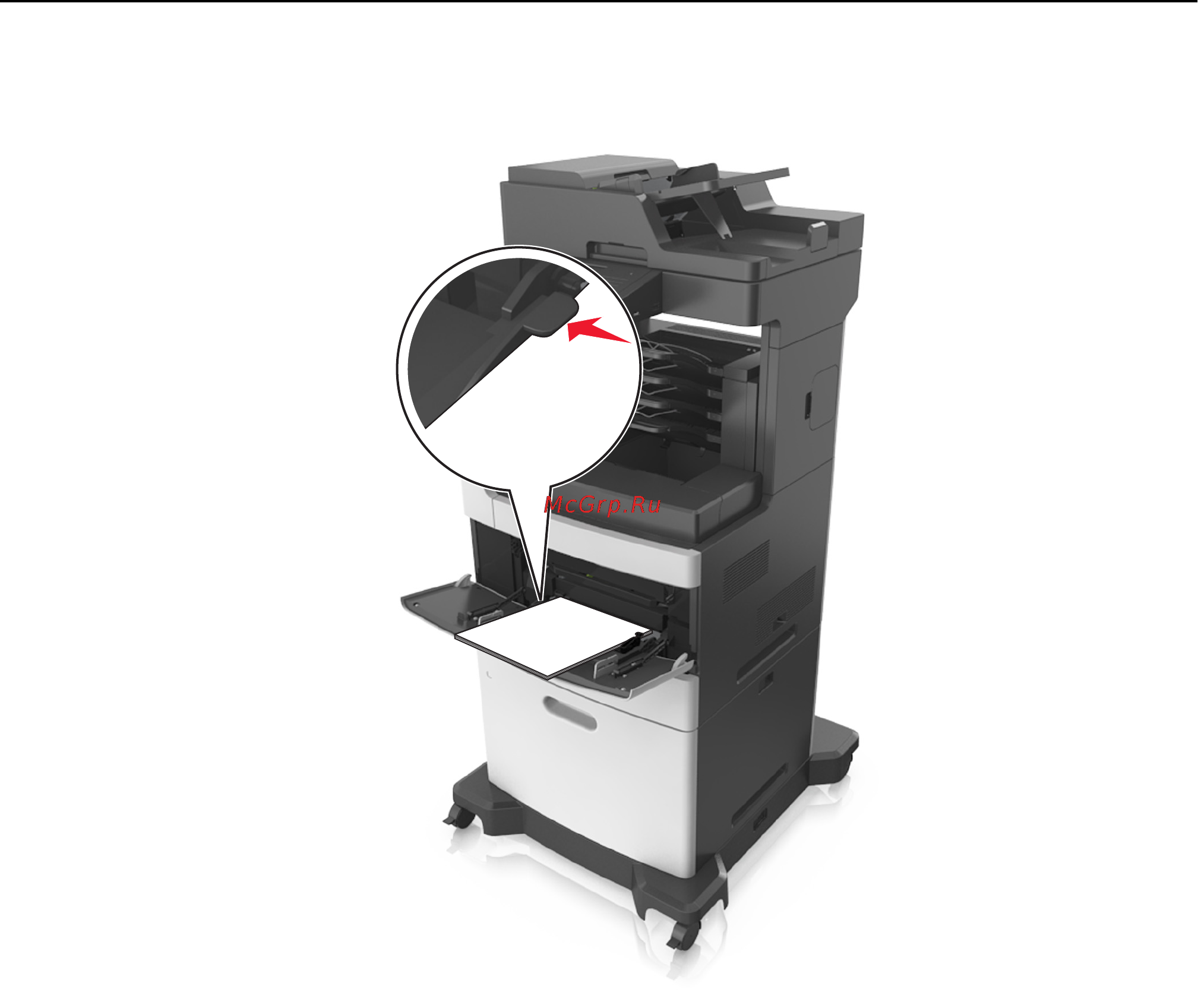 Lexmark MX810 Инструкция по эксплуатации онлайн [93/439] 57833