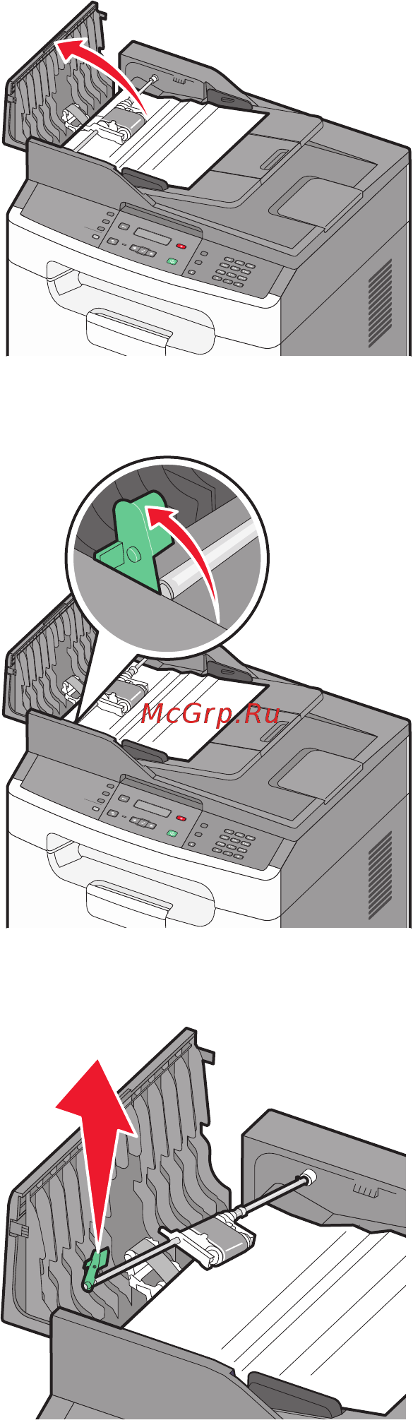 Lexmark X203n [149/201] 294 замятия бумаги