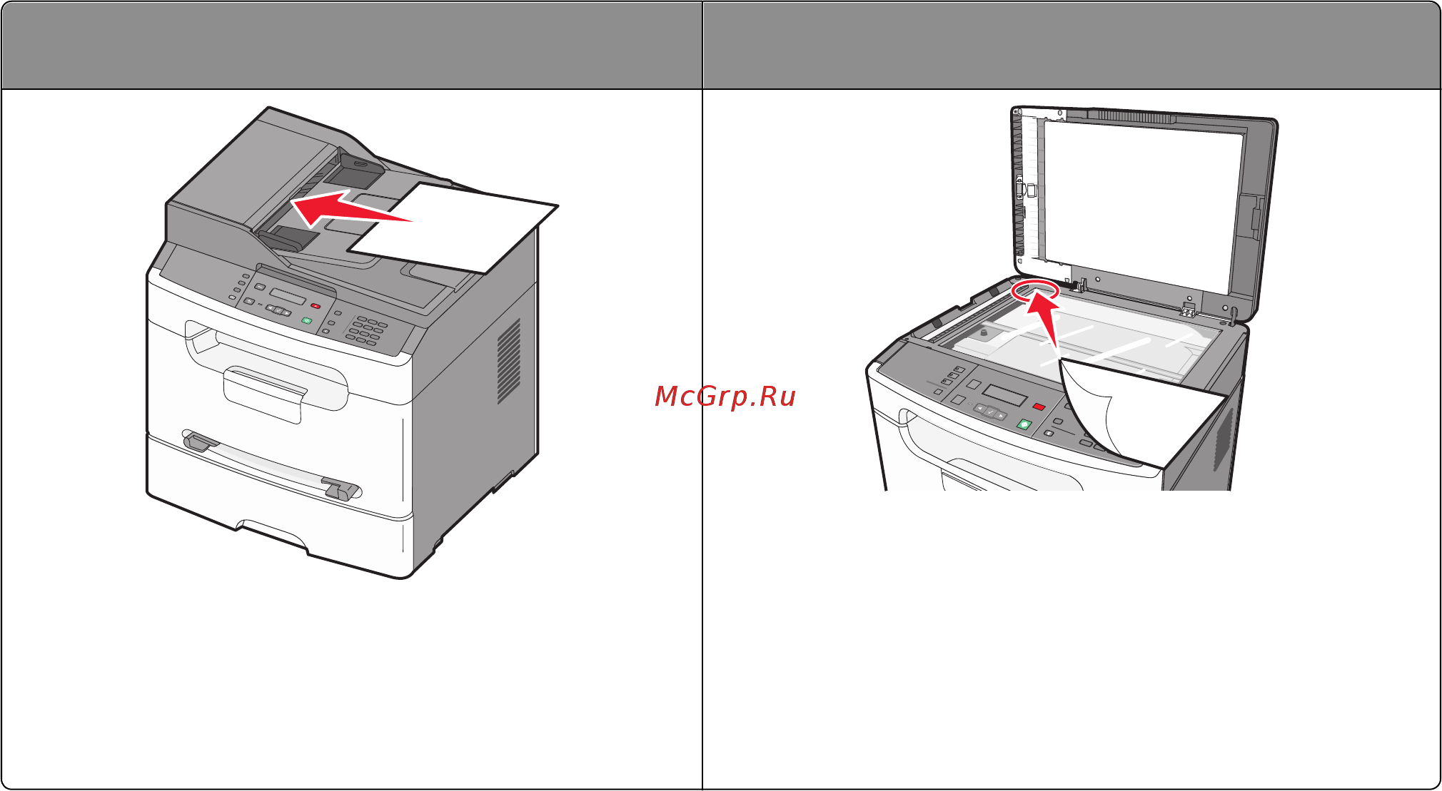 Lexmark X203n [17/201] Общие сведения о уапд и стекле экспонирования сканера
