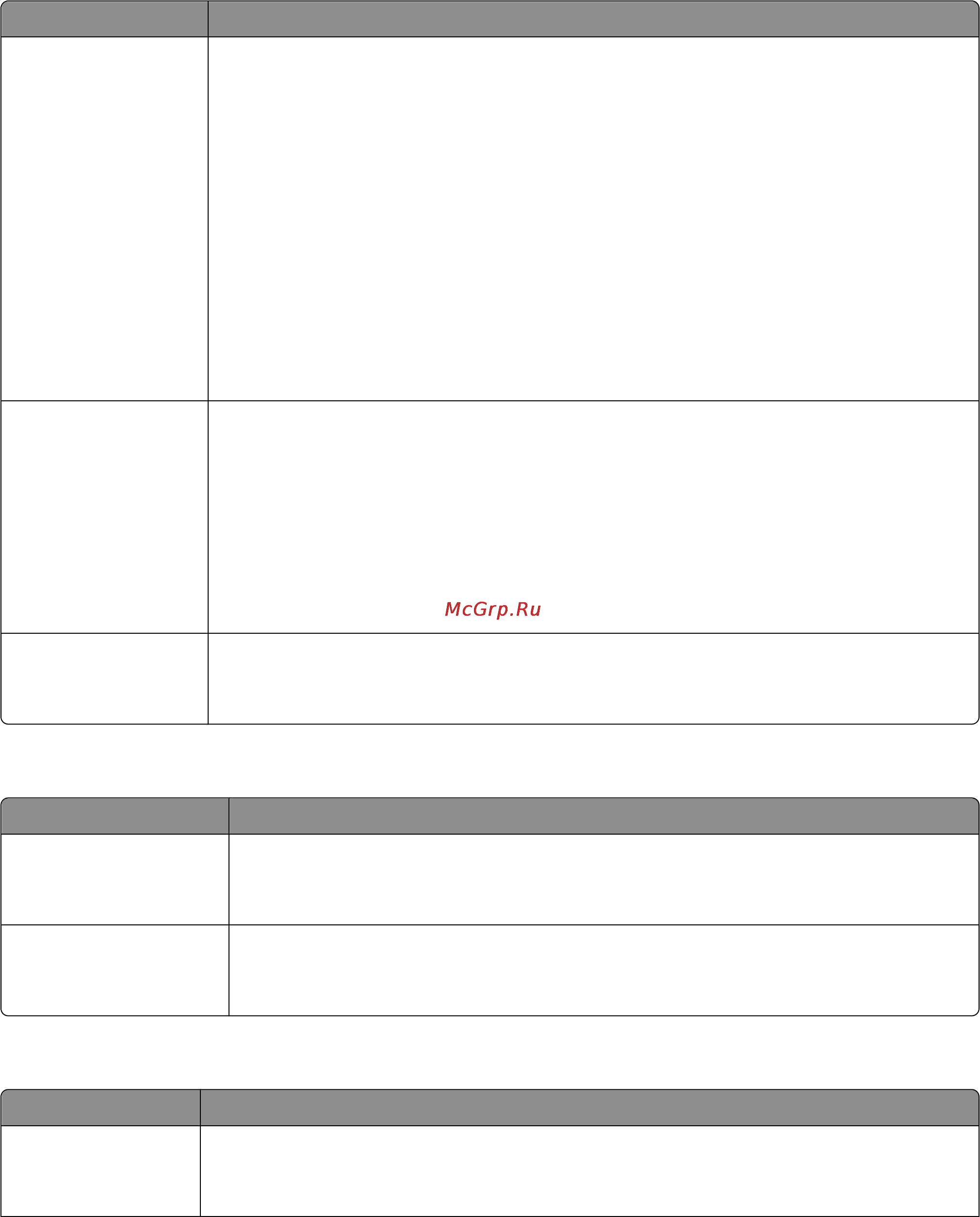 Lexmark X364dw [165/262] Меню pdf