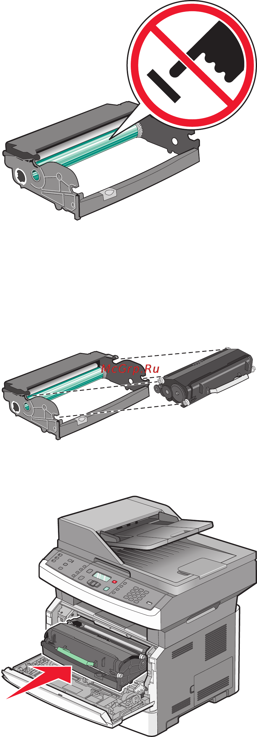 Lexmark X264dn Инструкция по эксплуатации онлайн [180/262] 57854