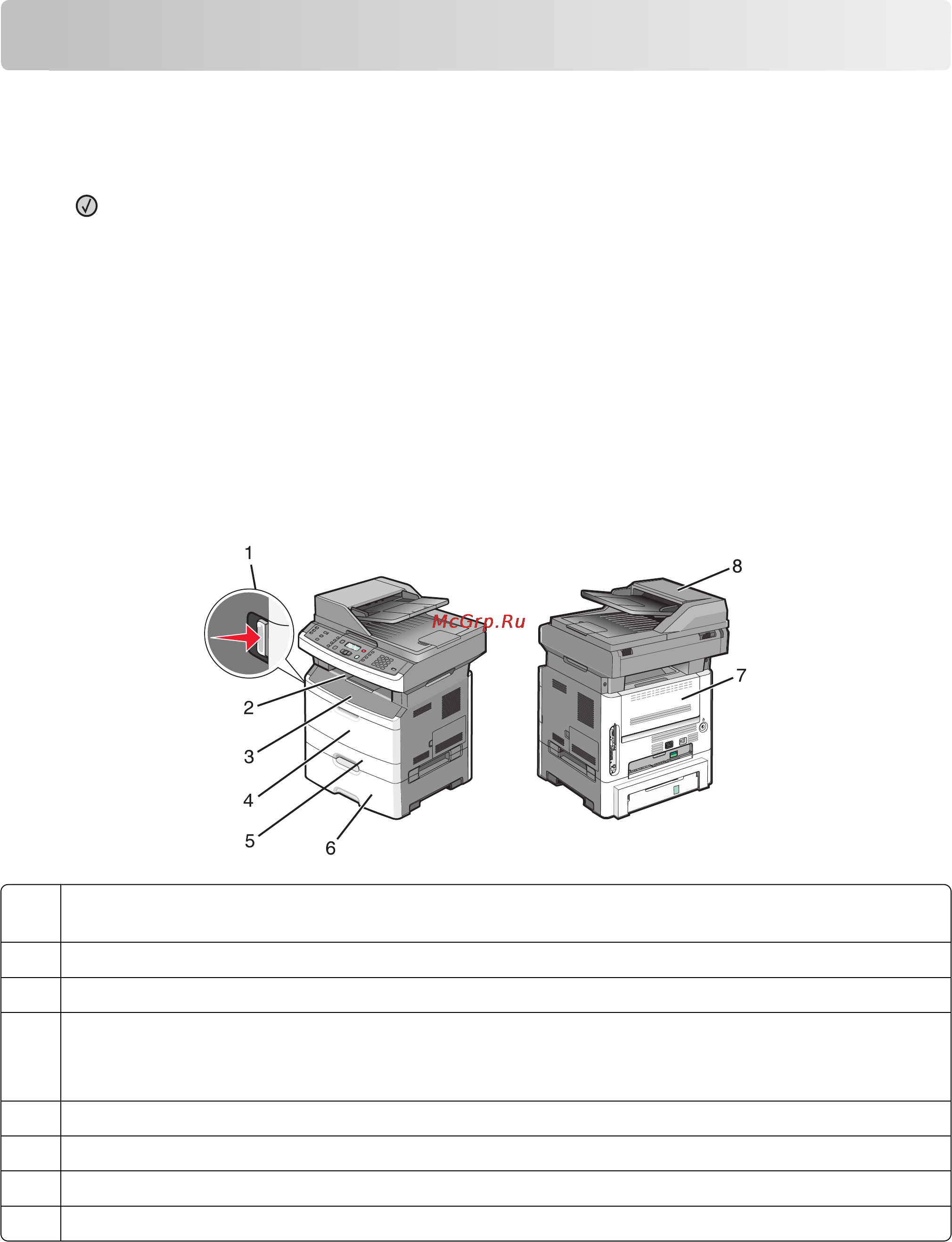 Lexmark X364dw [186/262] Устранение замятий
