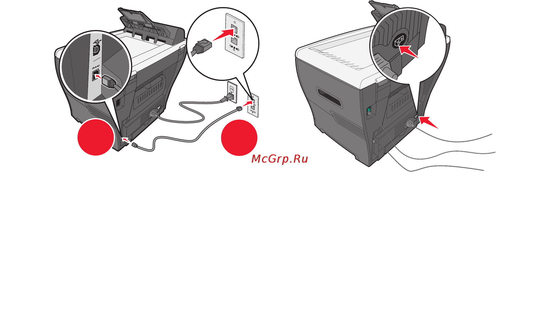 Lexmark X340 [13/109] Подготовка мфп к печати и сканированию 13