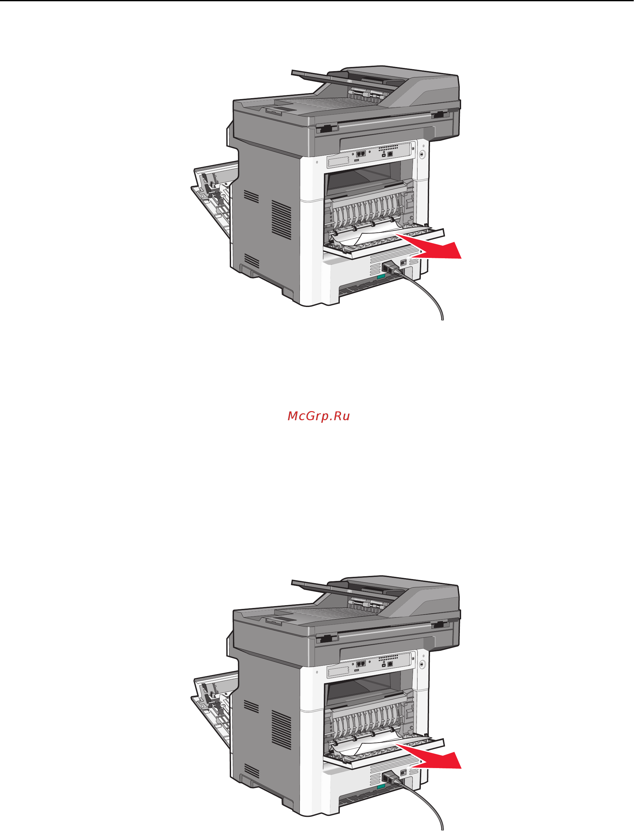 Lexmark X463de [272/354] Застряла бумага