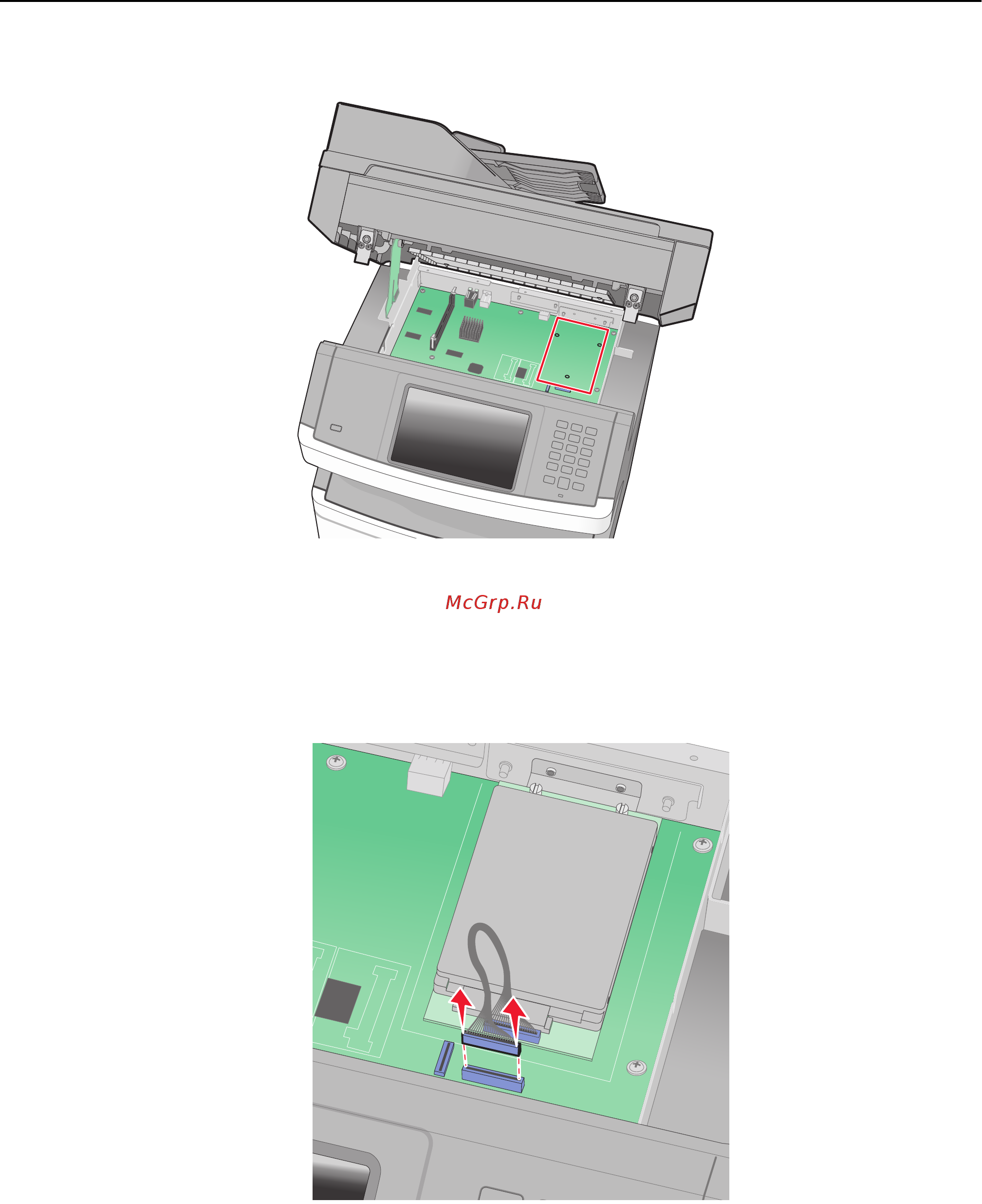 Lexmark X464de Инструкция по эксплуатации онлайн [39/354] 57885