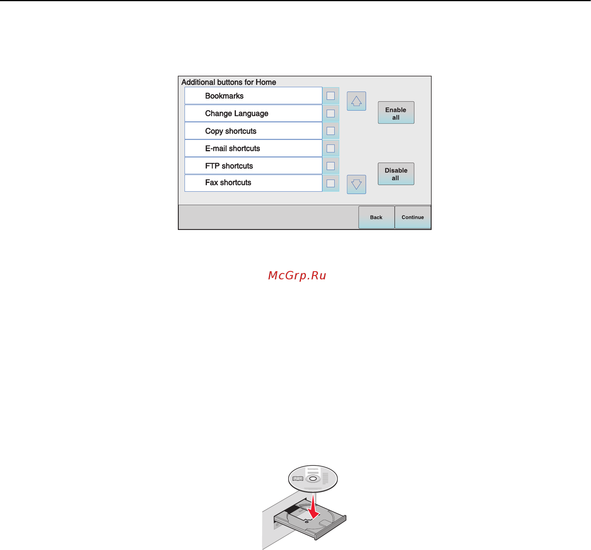 Lexmark X464de Инструкция по эксплуатации онлайн [62/354] 57885
