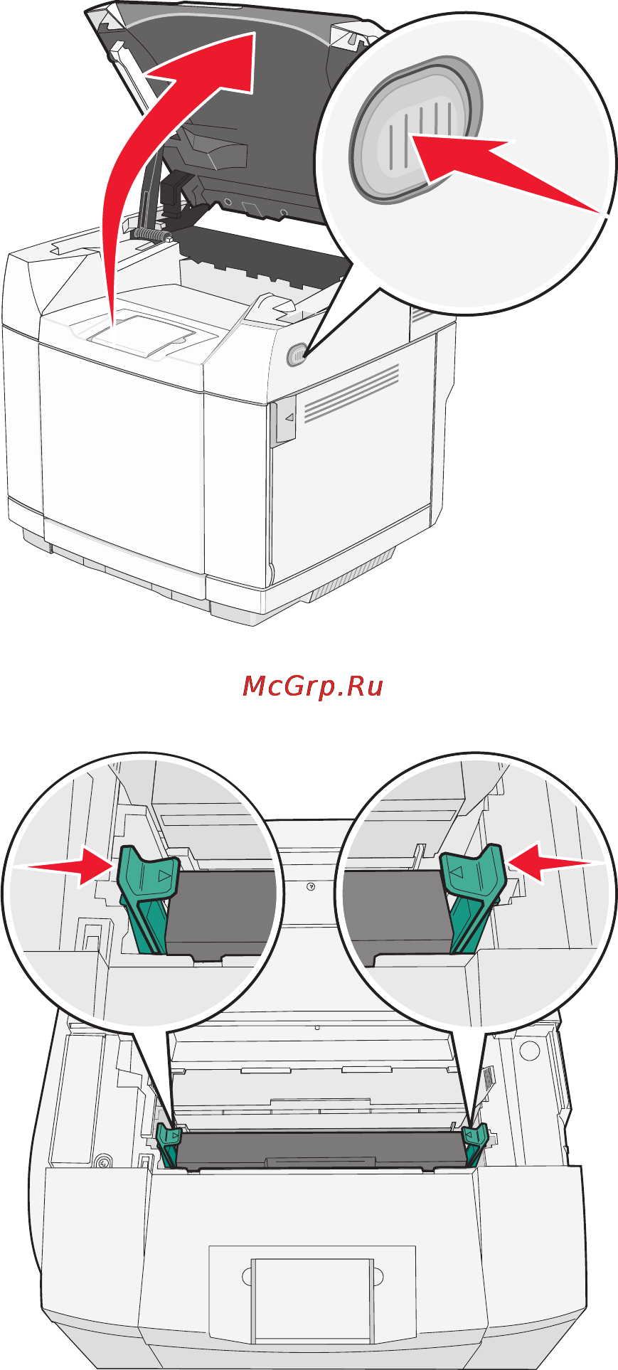 Lexmark X500n Инструкция по эксплуатации онлайн [113/163] 57897