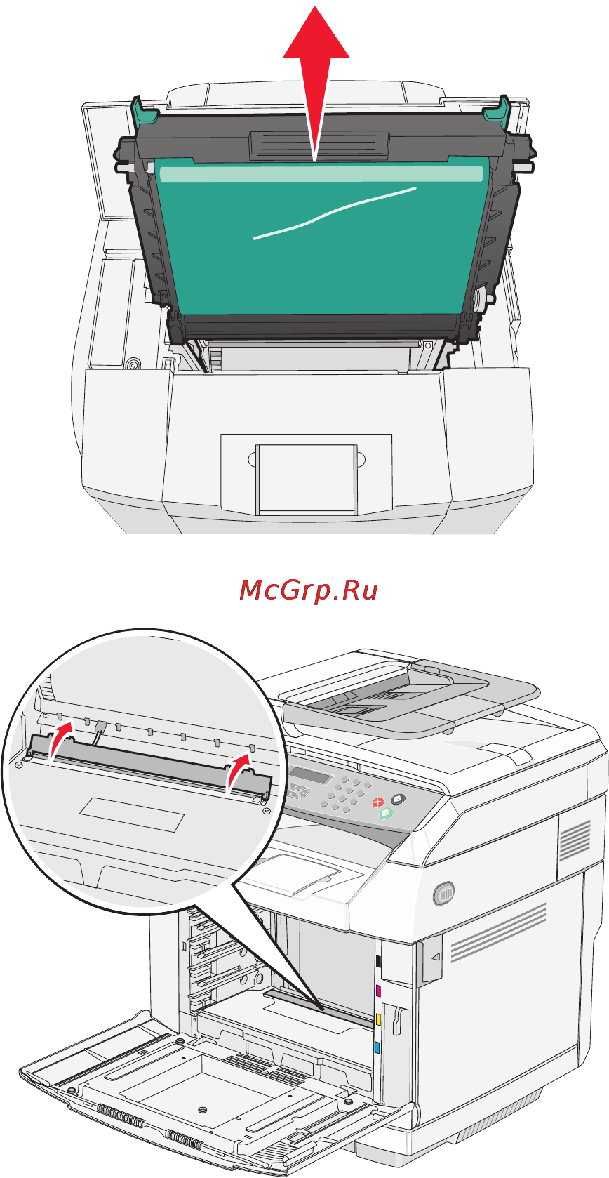 Lexmark X500n Инструкция по эксплуатации онлайн [114/163] 57897