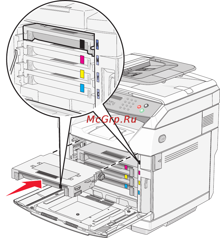 Lexmark X500n [117/163] Заказ расходных материалов